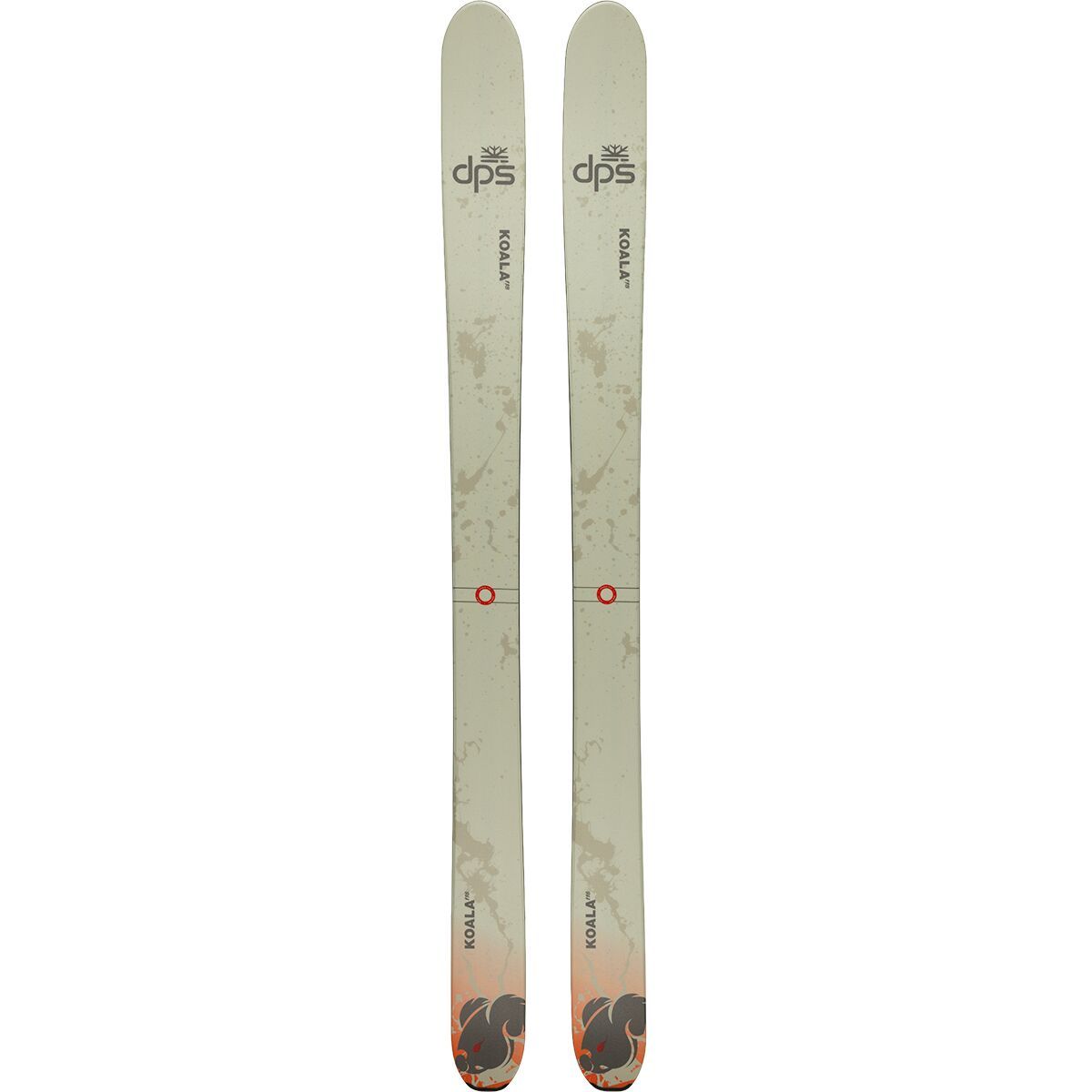 DPS Skis Koala 118 Foundation Ski - 2025 in White - Size: 184cm