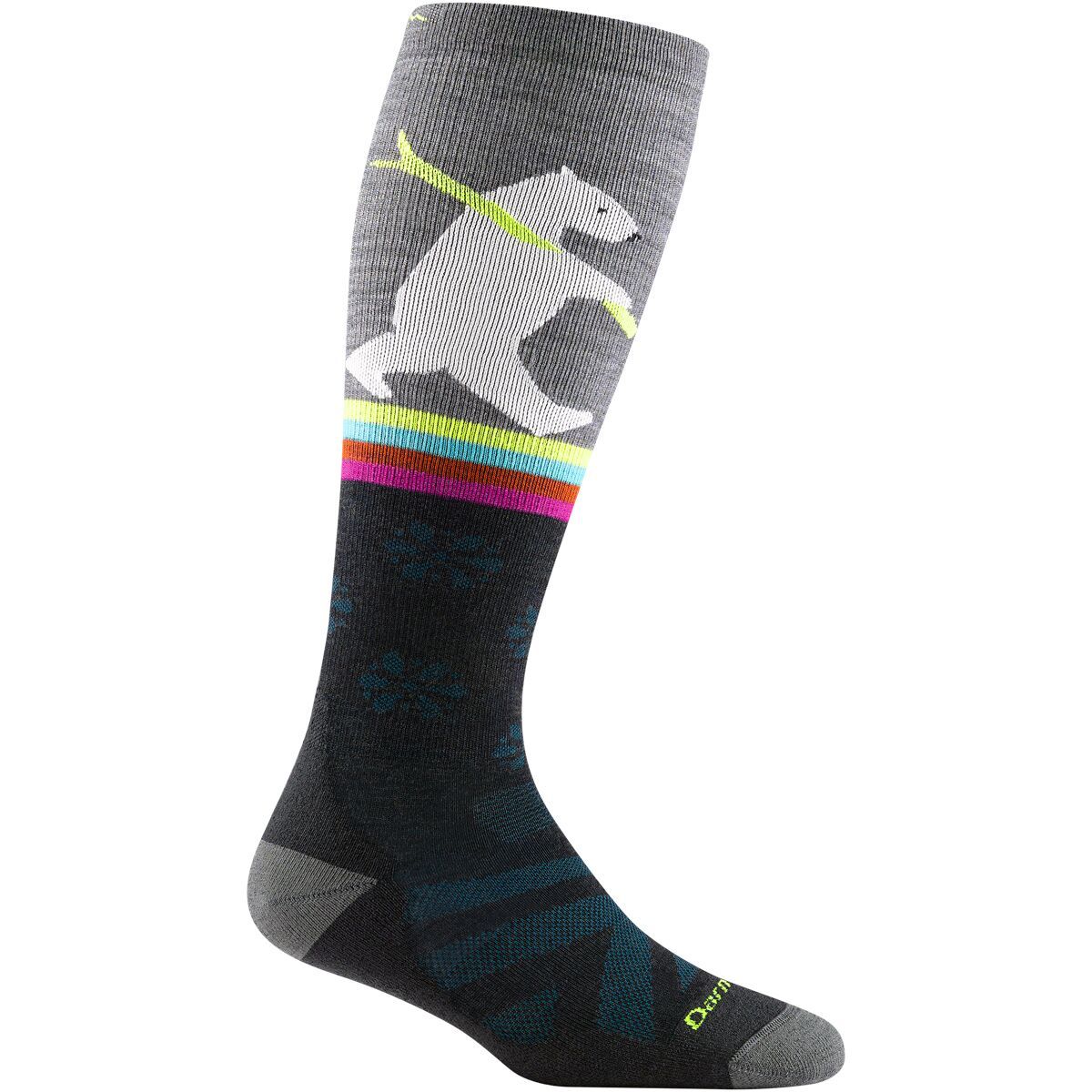 Darn Tough Women's Due North OTC Midweight Cushion Sock in Stellar - Size: Medium