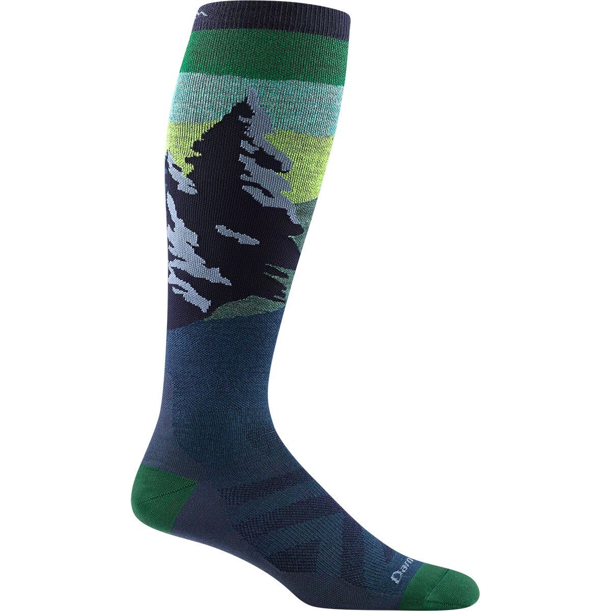 Darn Tough Solstice OTC Lightweight Sock in Midnight - Size: Large