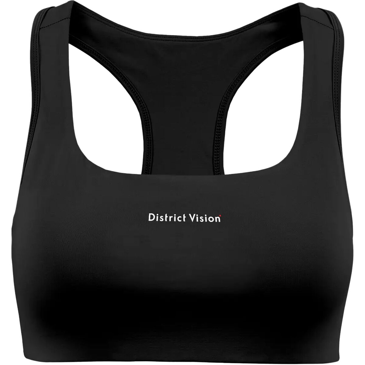 District Vision District Vision Women's Twin Layer Medium Support Bra in Black - Size: XS - $65.97 at SteepandCheap.com