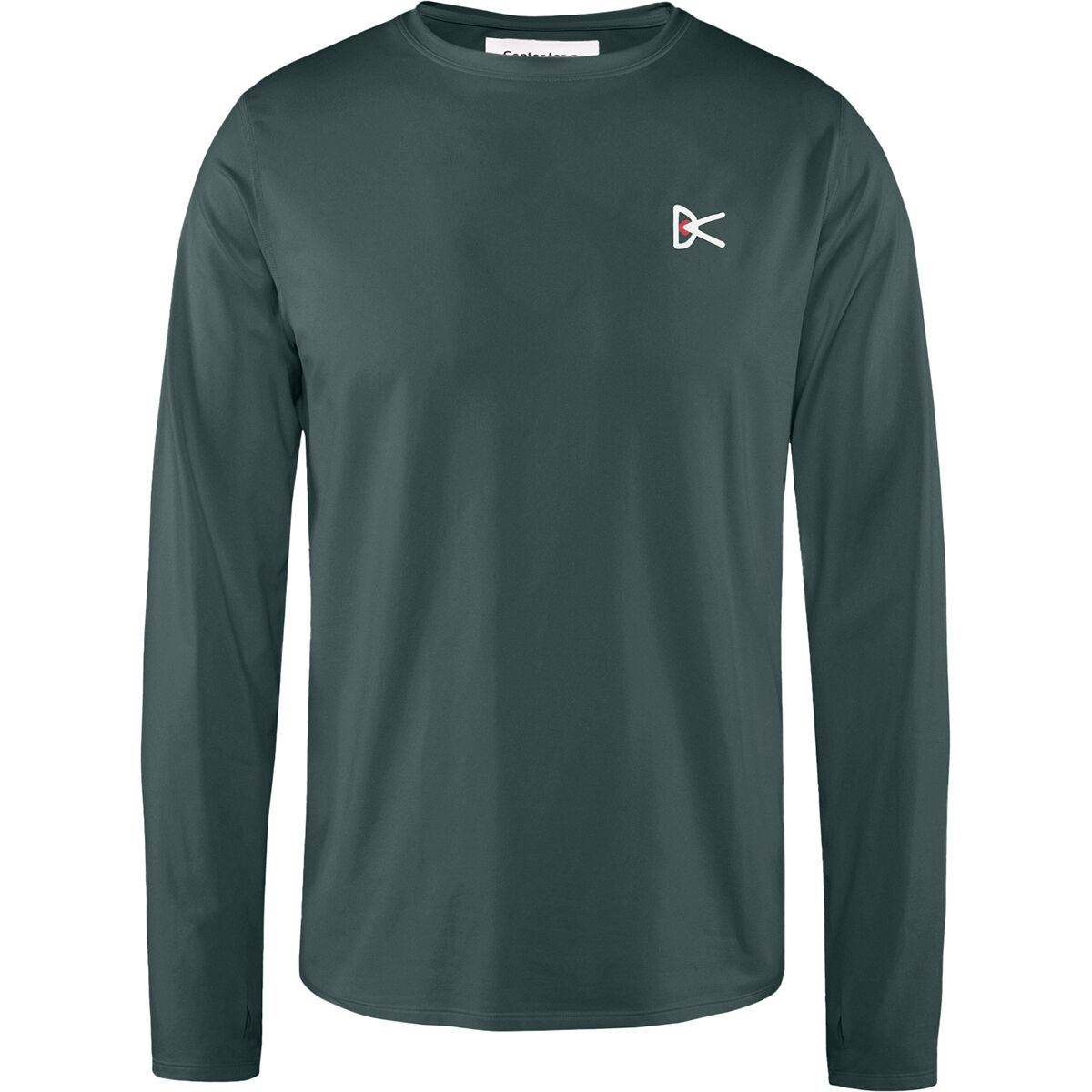 District Vision Men's Lightweight Long Sleeve T-Shirt in Spruce - Size: Small