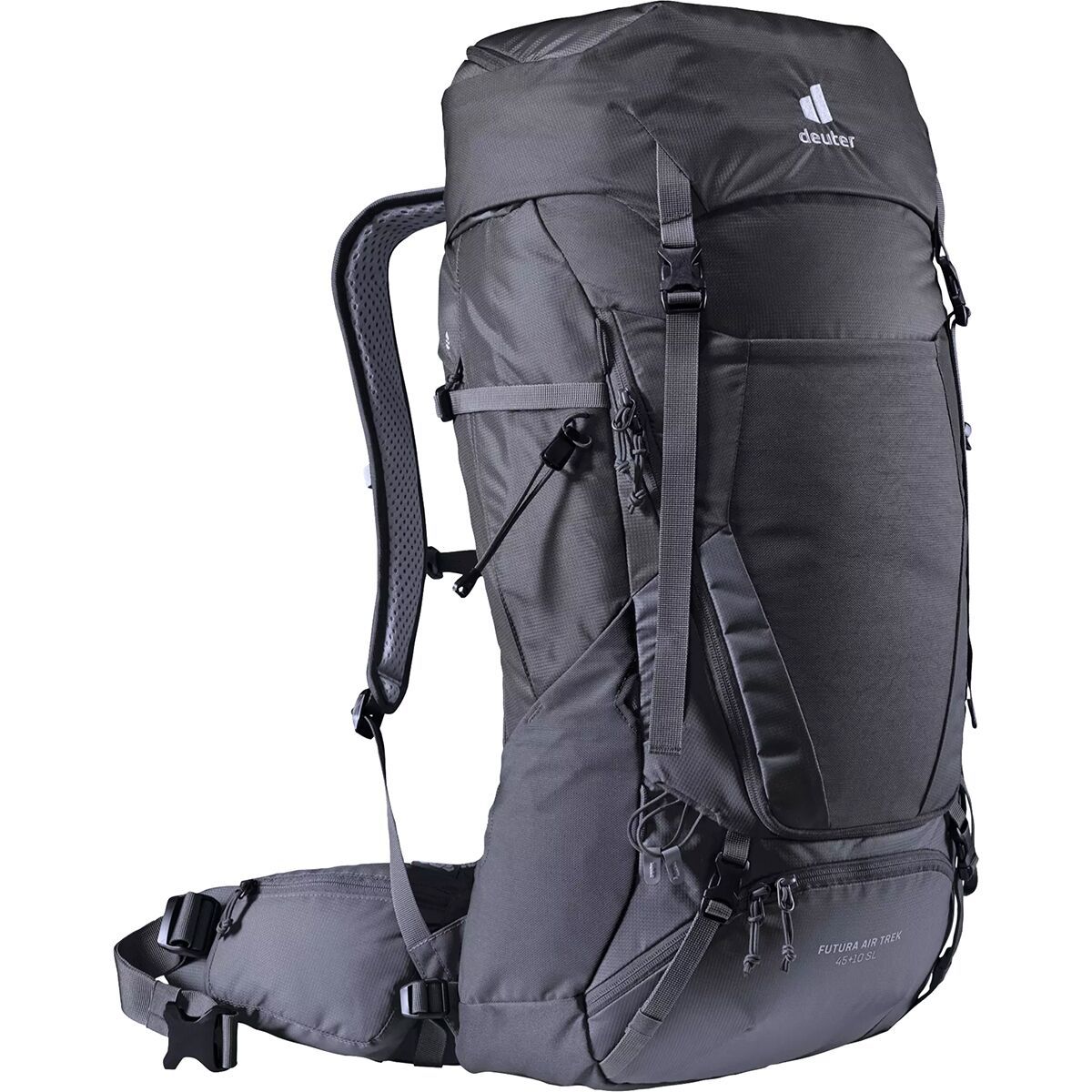 Deuter Women's Futura Air Trek SL 45+10L Backpack in Black / Graphite