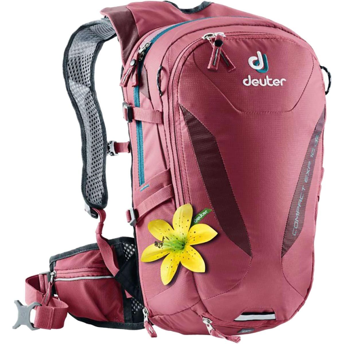 Deuter Women's Compact Exp 10 SL Backpack in Cardinal / Maroon