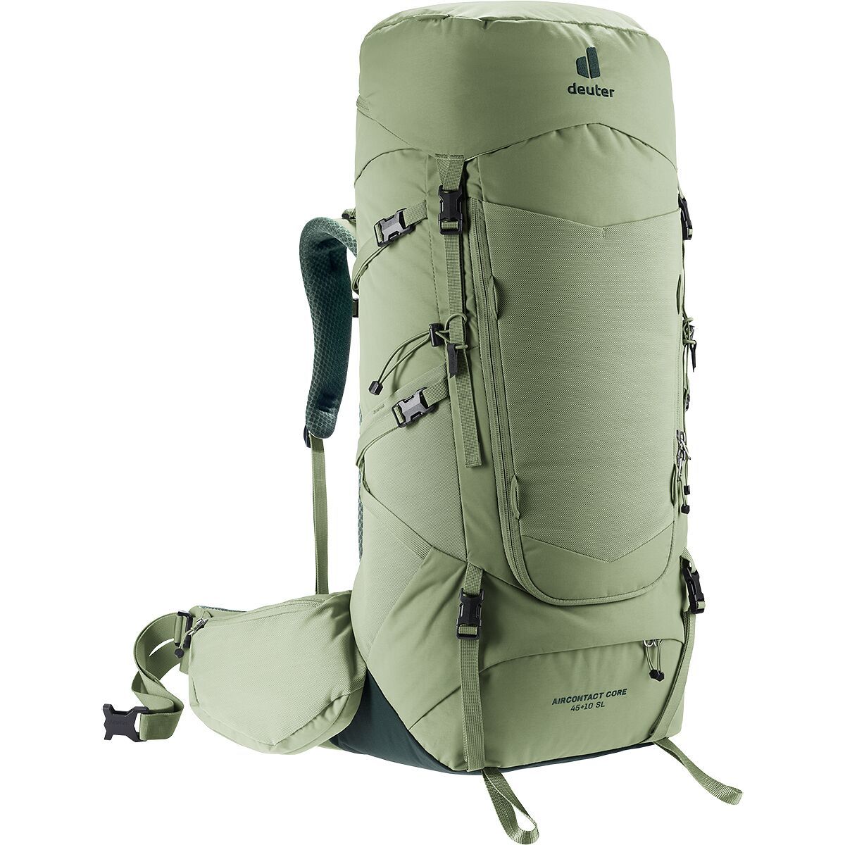 Deuter Women's Aircontact Core SL 45+10L Backpack in Grove / Ivy