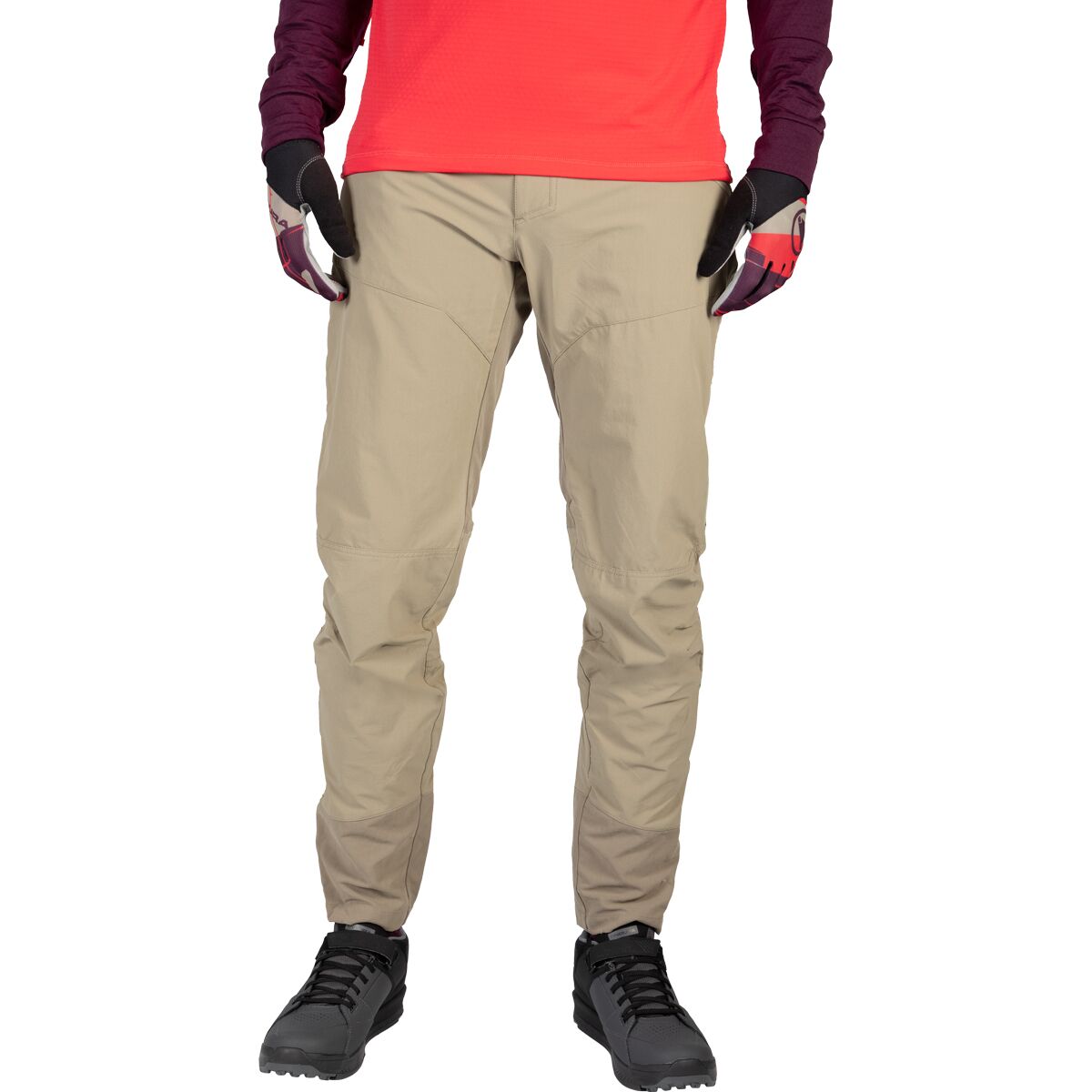 Endura Men's SingleTrack Trouser II in Mushroom - Size: XL