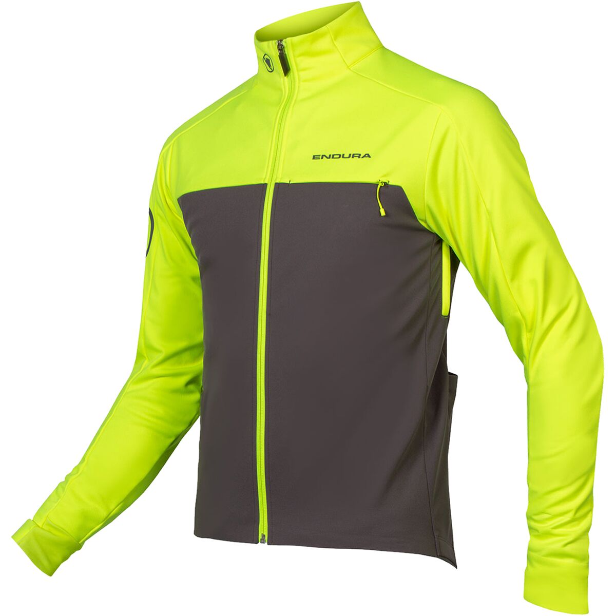 Endura Men's Windchill Jacket II in Hi Viz Yellow - Size: Medium