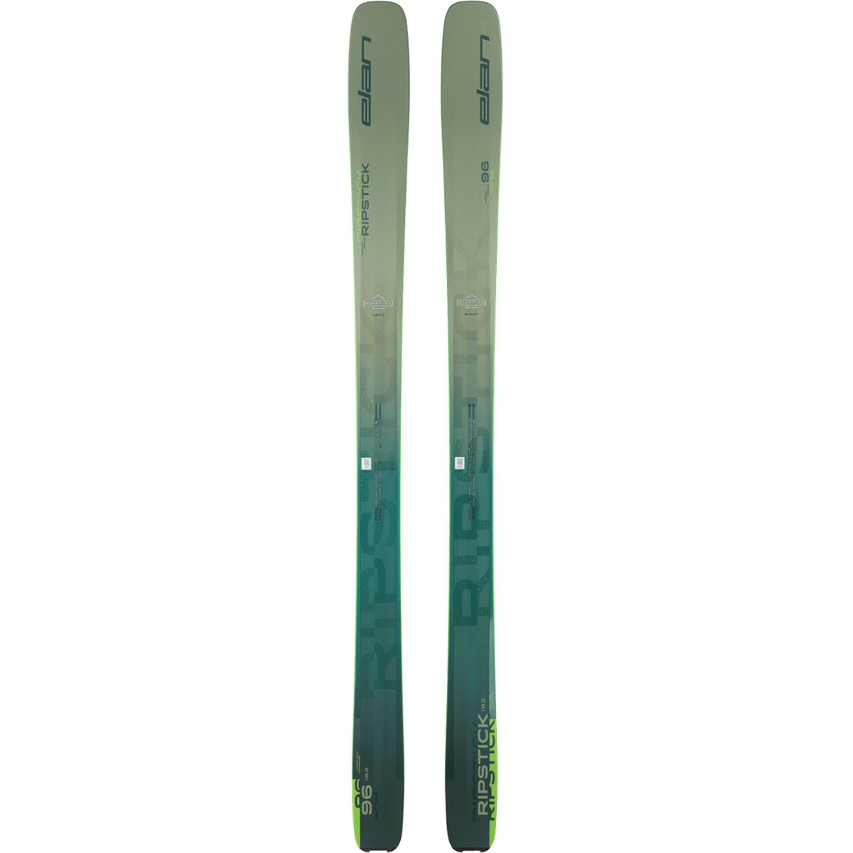 Elan Elan Ripstick 96 Ski - 2026 in Green - Size: 168cm - $479.99 at Steep and Cheap