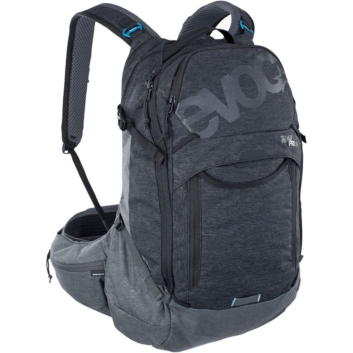 Evoc Trail Pro 26L Protector Backpack in Carbon Grey - Size: S in M