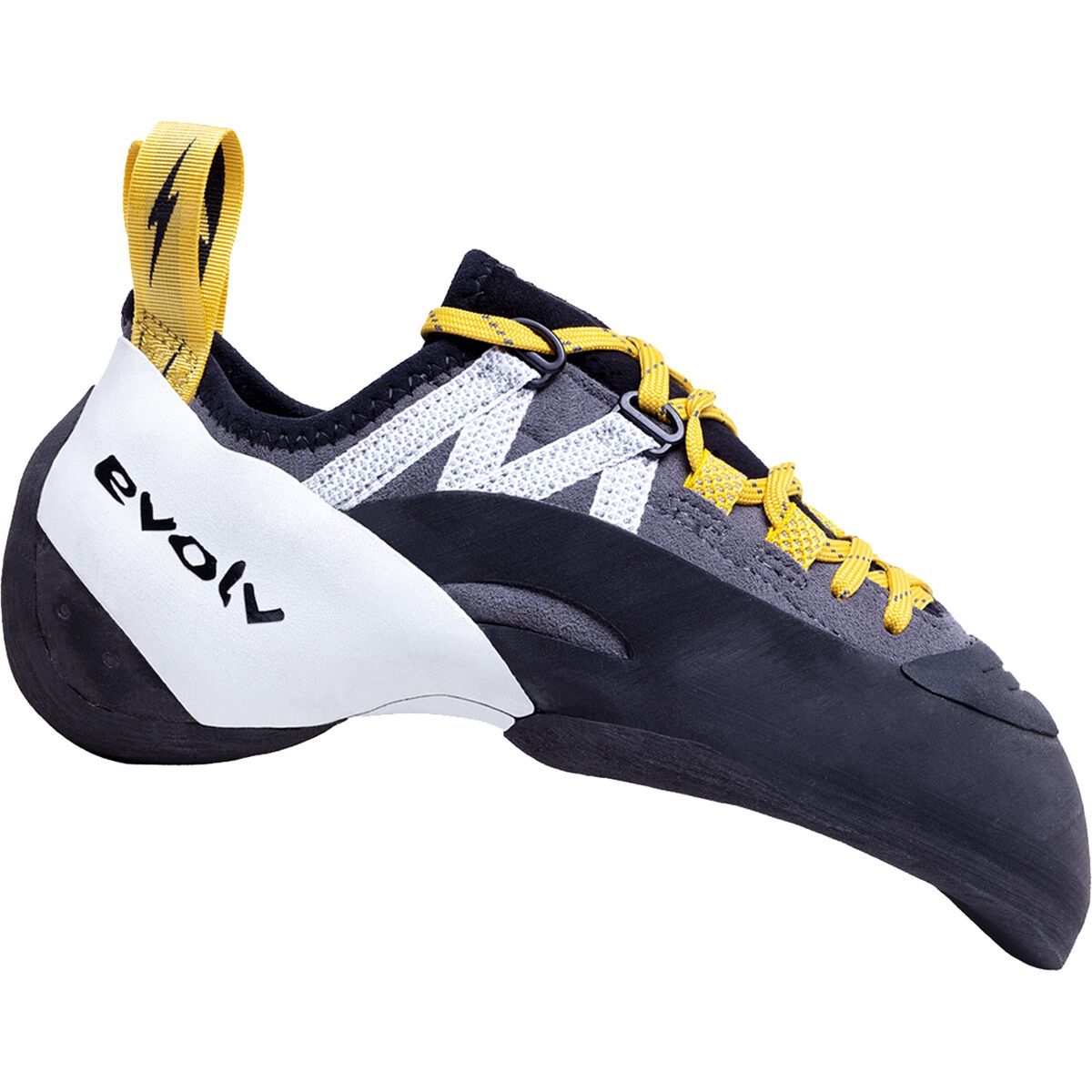 Evolv Shaman Lace Climbing Shoe in Gold / Grey / White - Size: 9.5