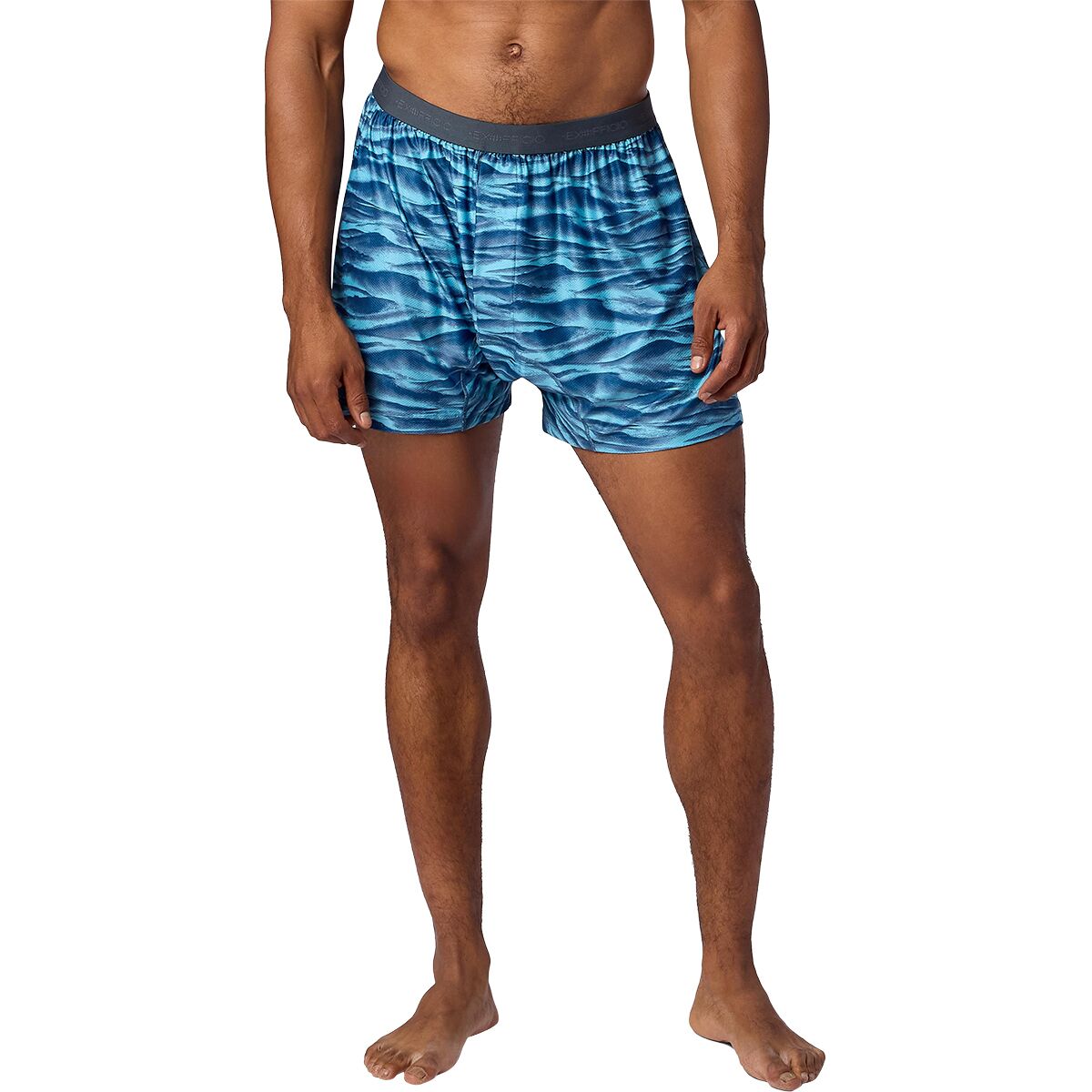 ExOfficio Men's Give-N-Go 2.0 Boxer in Summer Waves - Size: Large
