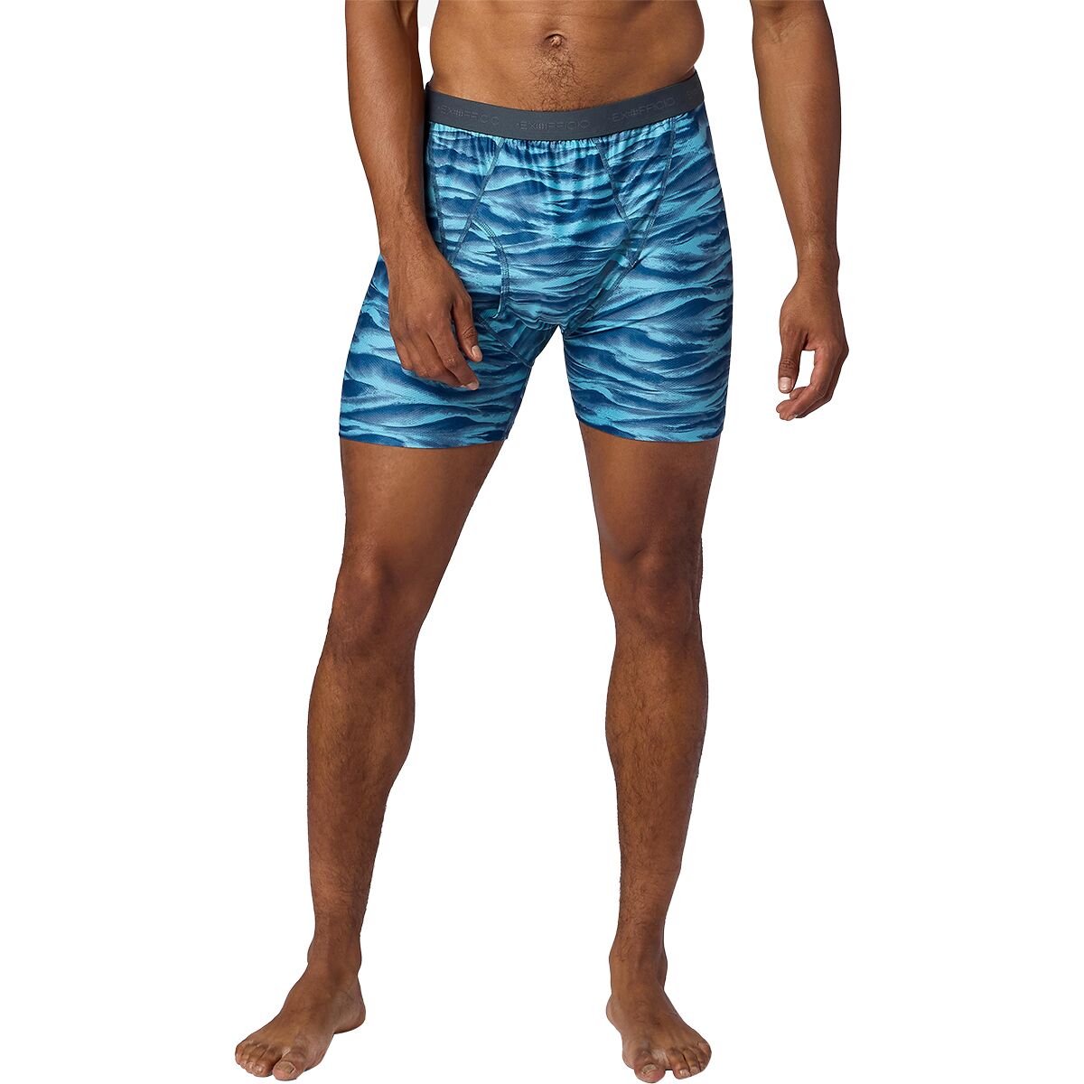 ExOfficio Men's Give-N-Go 2.0 Boxer Brief in Summer Waves - Size: XXL