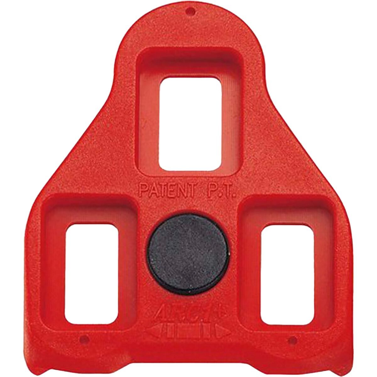 Exustar Arc 1 Look Delta Cleats in Red - Size: 9 Degree