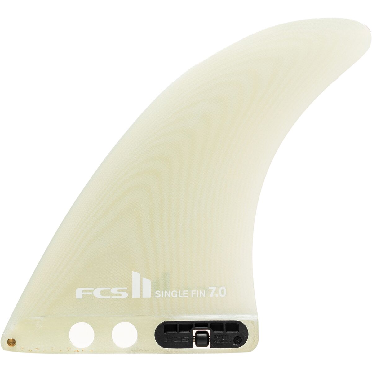 FCS FCS Single PG Surfboard Fins in Clear - Size: 6in - $68.60 at Steep and Cheap