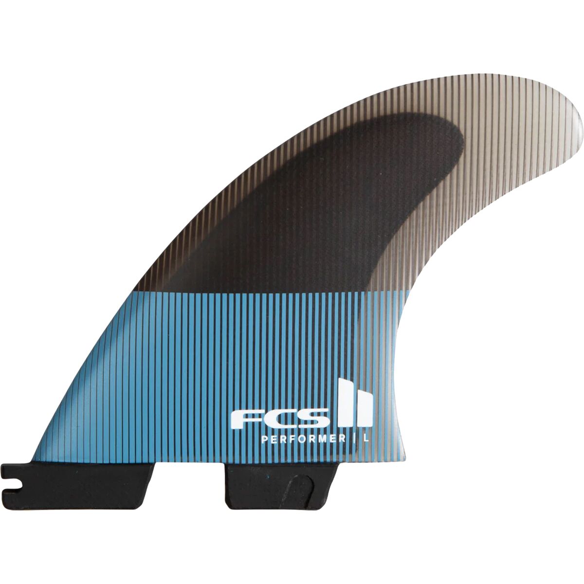 FCSII Performer PC Tri Fins in Tranquil Blue - Size: Small