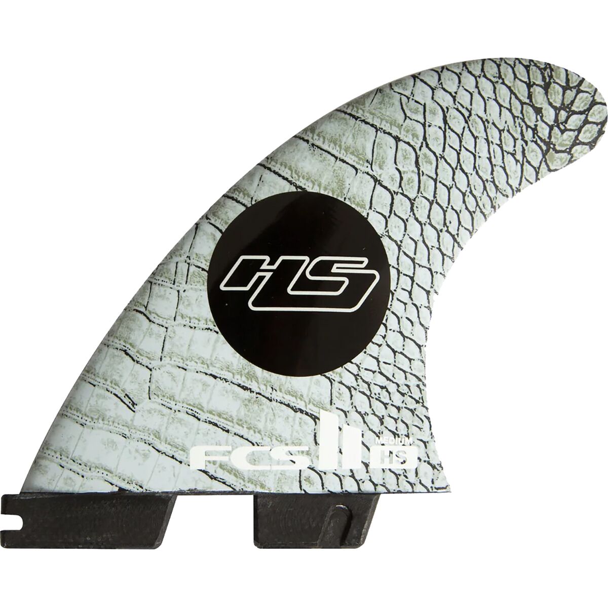 FCS II HS PC AirCore Tri-Quad Fins in White - Size: Large