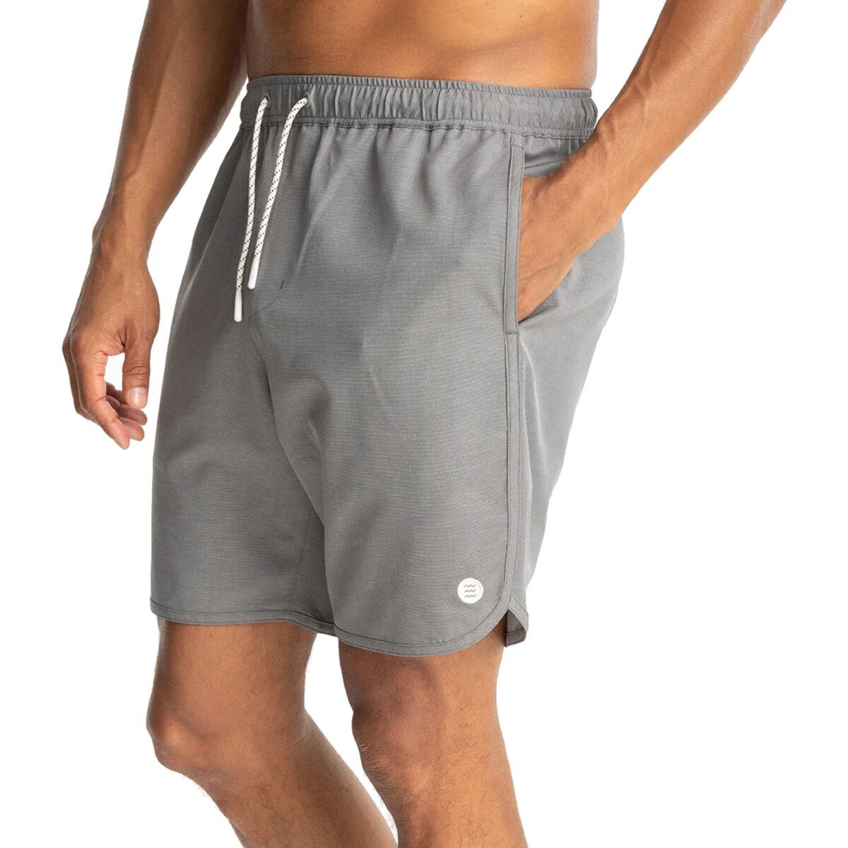 Free Fly Men's Reverb Short in Smoke - Size: Medium