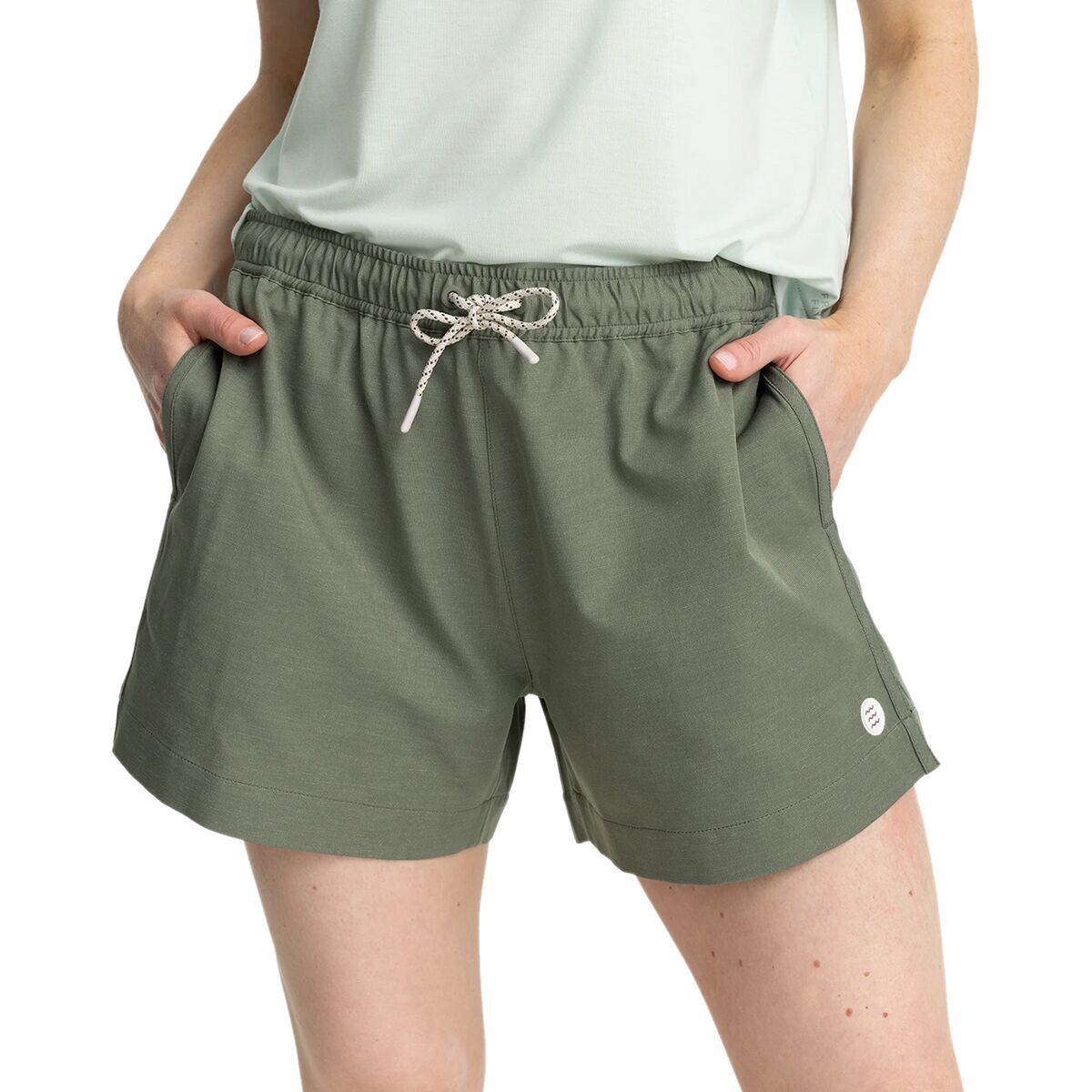 Free Fly Women's Reverb Short in Agave Green - Size: XS