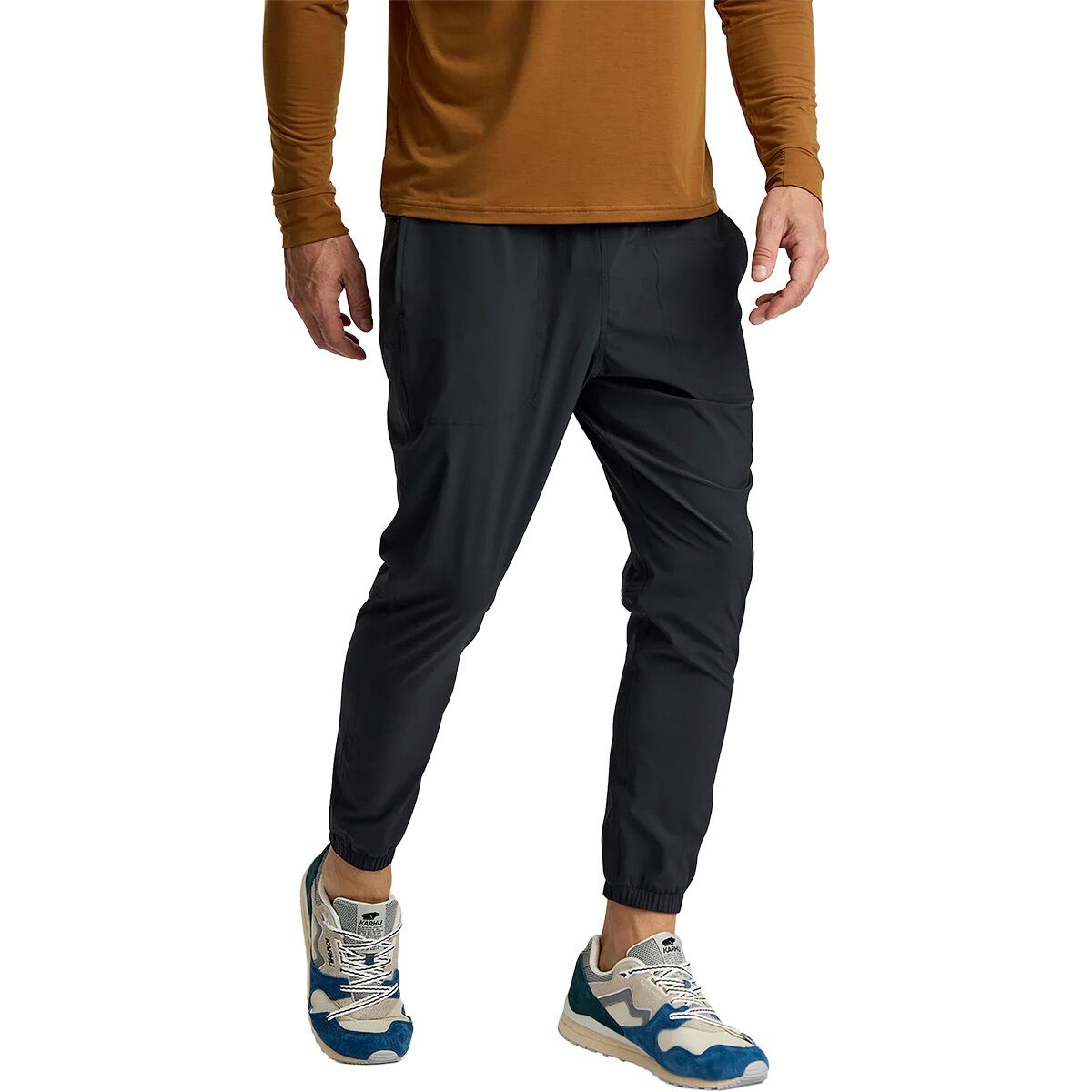Free Fly Men's Active Breeze Jogger in Black Sand - Size: XL