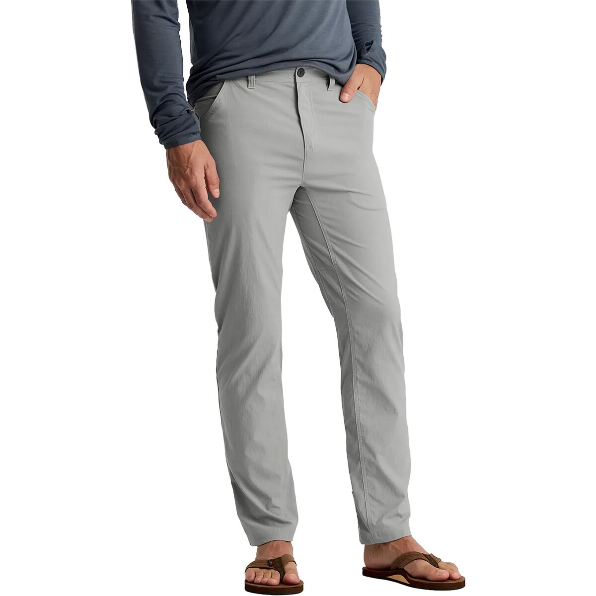 Free Fly Men's Topogrid Pant in Cement - Size: 30x30