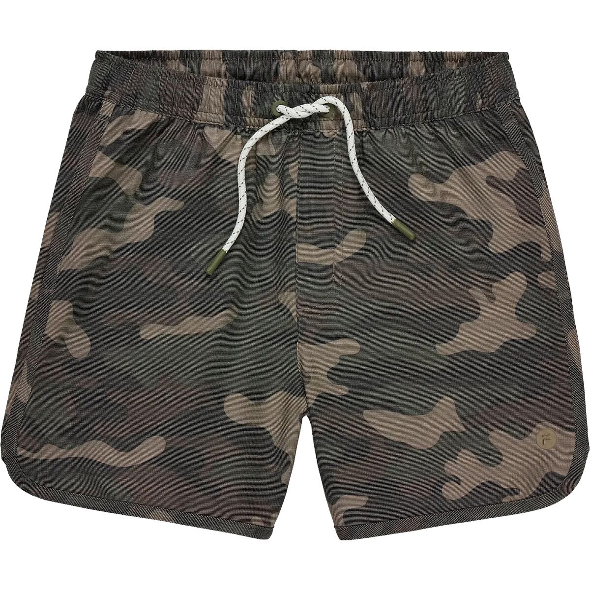 Free Fly Reverb Short - Kids' in Woodland Camo Print - Size: XS