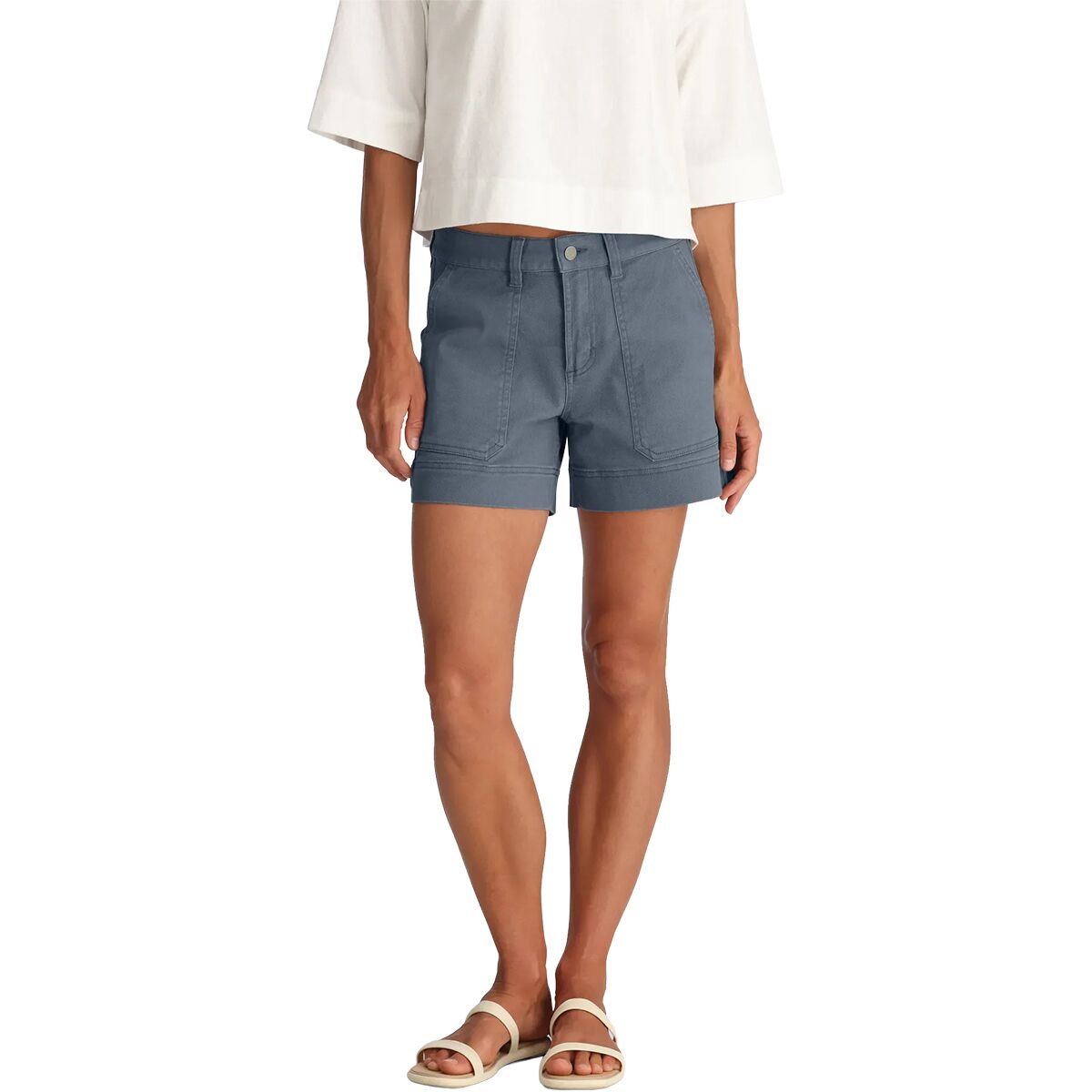 Free Fly Free Fly Women's Folly Twill Short in Stormy Sea - Size: 4 - $73.46 at Steep and Cheap