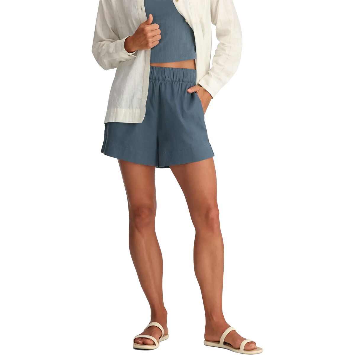 Free Fly Women's Sullivan's Short in Pacific Blue - Size: Large