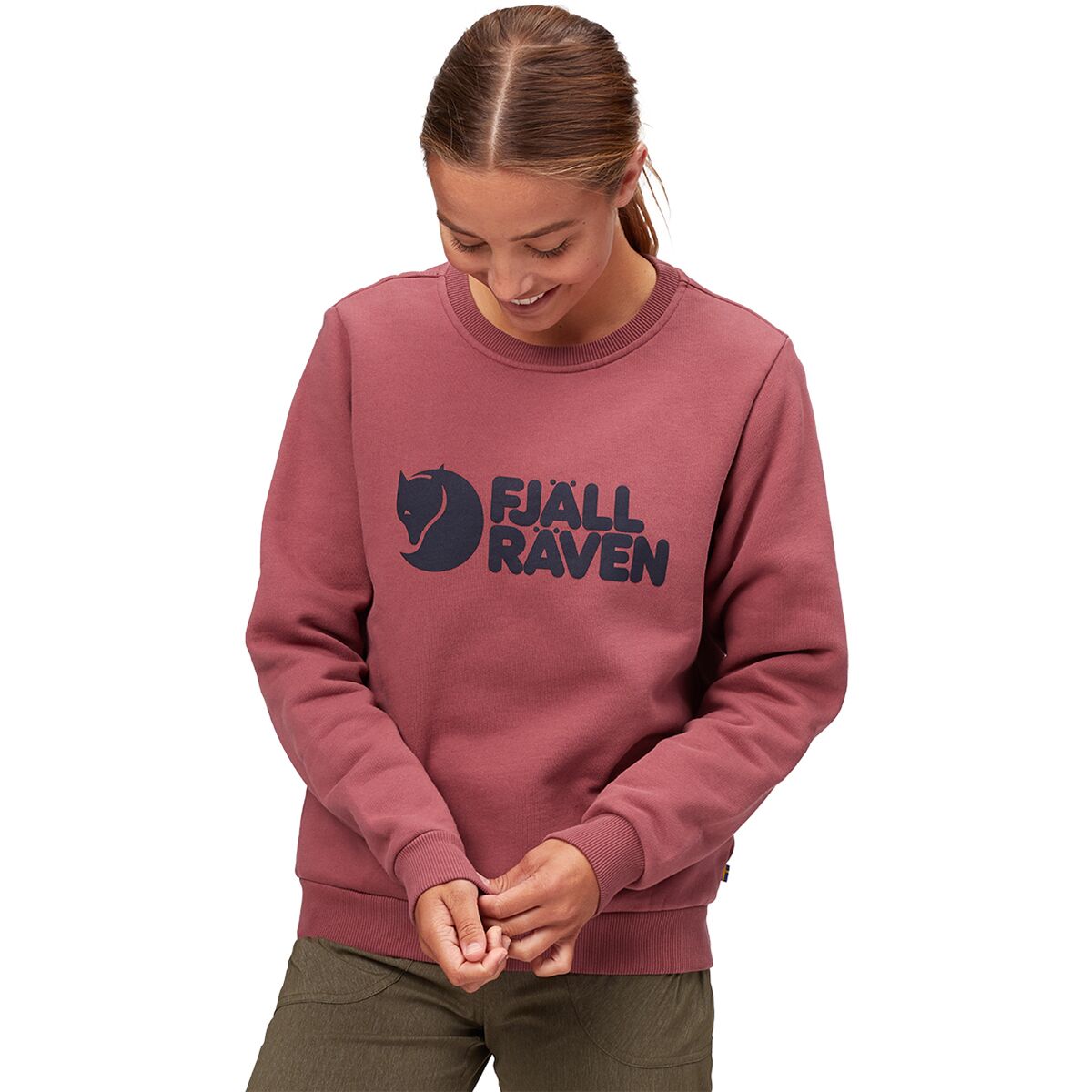 Fjallraven Fjallraven Women's Logo Sweater in Mesa Purple - Size: XS - $56.25 at Steep and Cheap