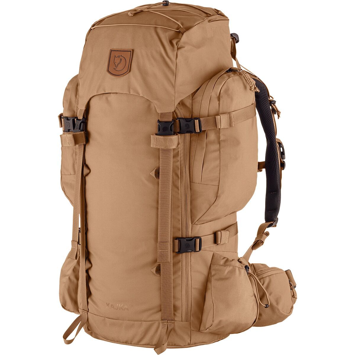 Fjallraven Kajka 55 Backpack in Khaki Dust - Size: S/M