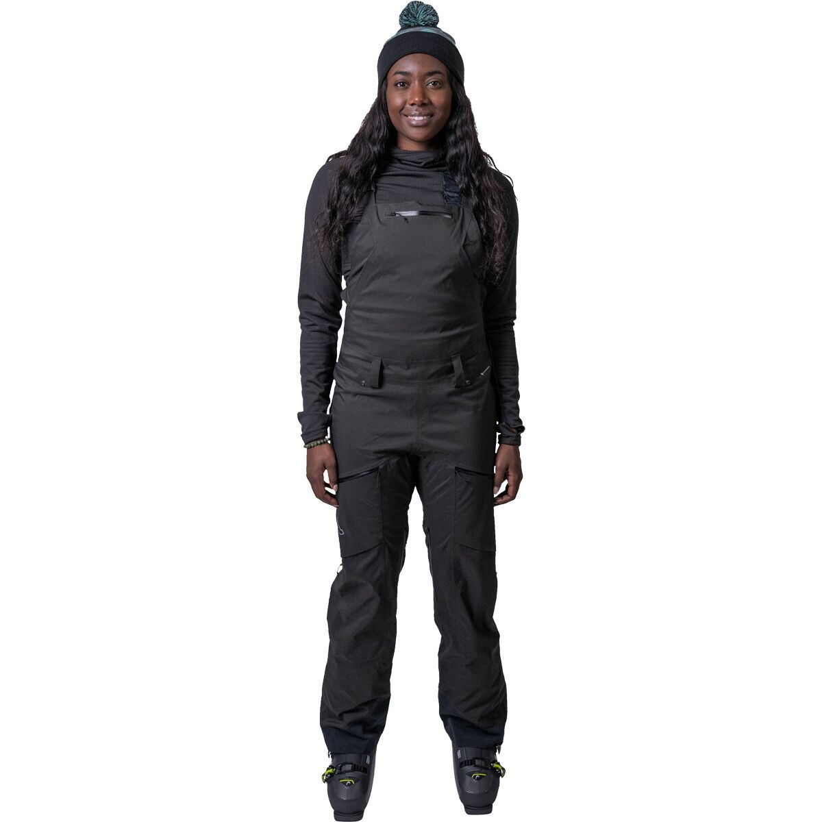 Flylow Women's Foxy Bib Pant in Black - Size: XS/Regular