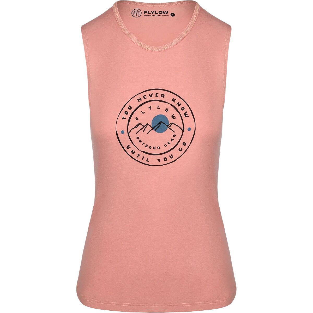 Flylow Women's Haiku Tank Top in Glacier - Size: Small