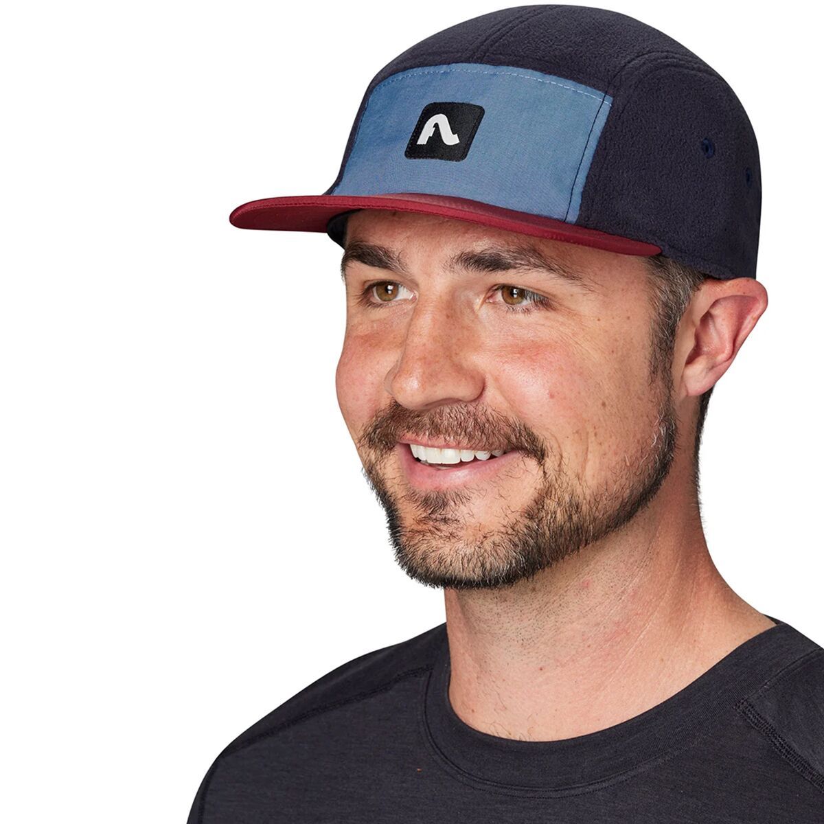 Flylow Cozy Camper Hat in Ruby / Sundrenched