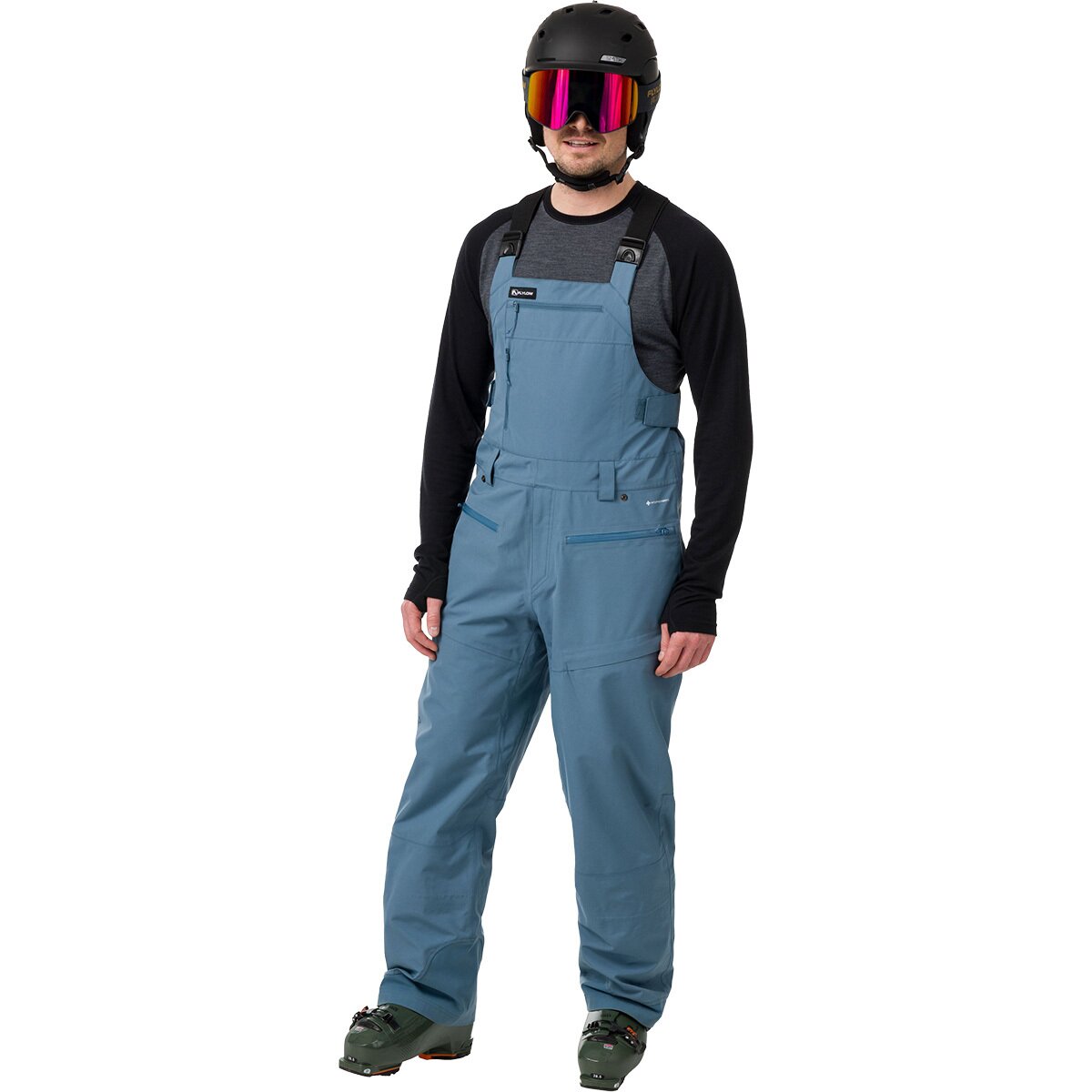 Flylow Flylow Men's Firebird Bib Pant in Ocean - Size: Small - $214.47 at Steep and Cheap