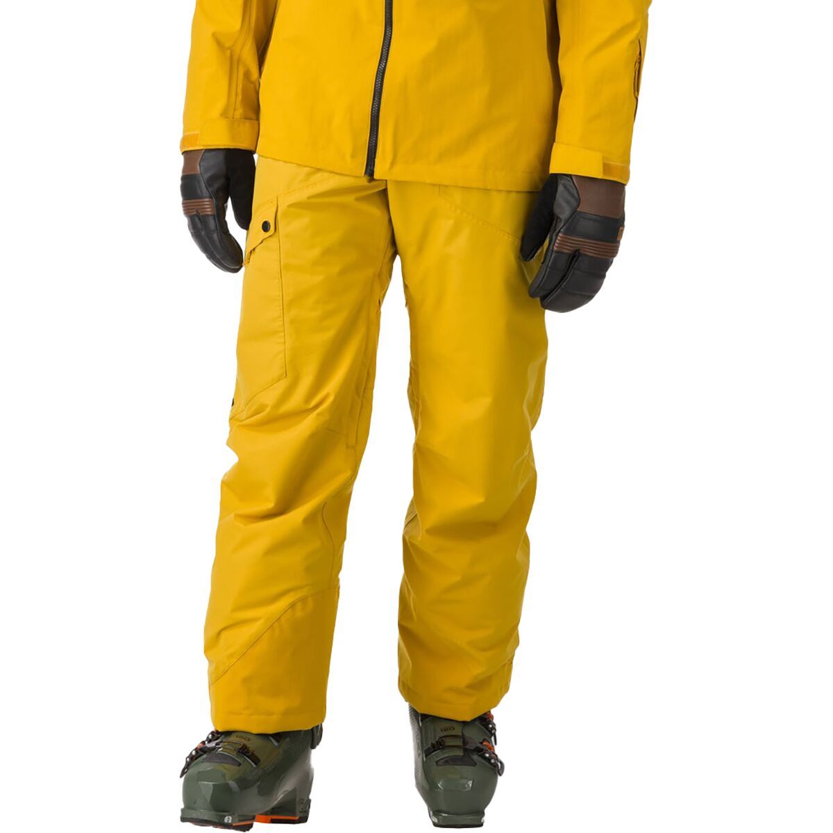Flylow Men's Snowman Insulated Pant in Butterscotch - Size: XL