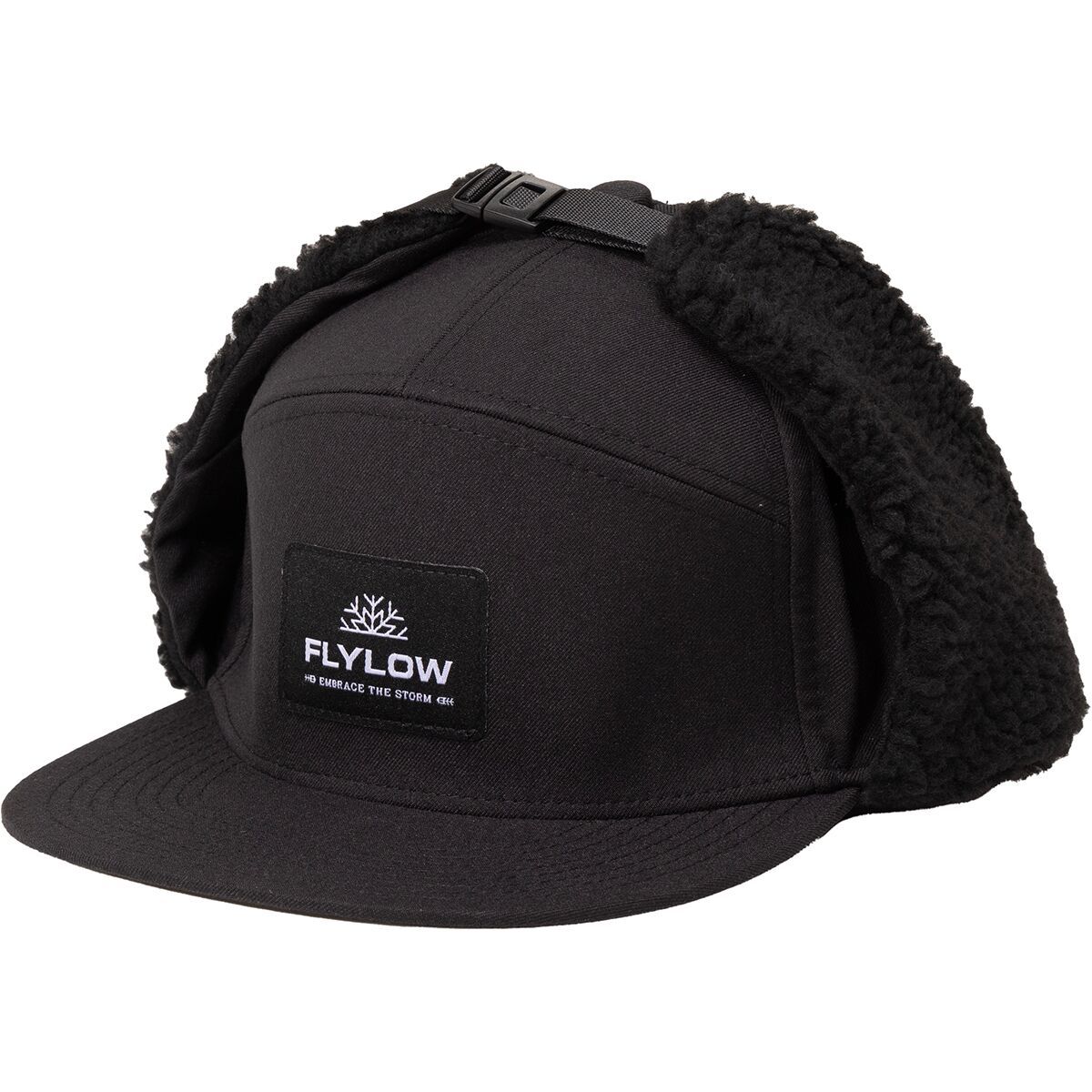 Flylow Walleye Cap in Black Snowflake - Size: S/M