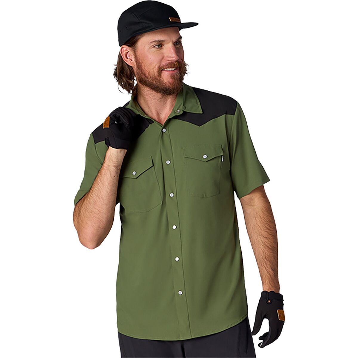 Flylow Men's Cody Shirt in Vine / Black - Size: Medium