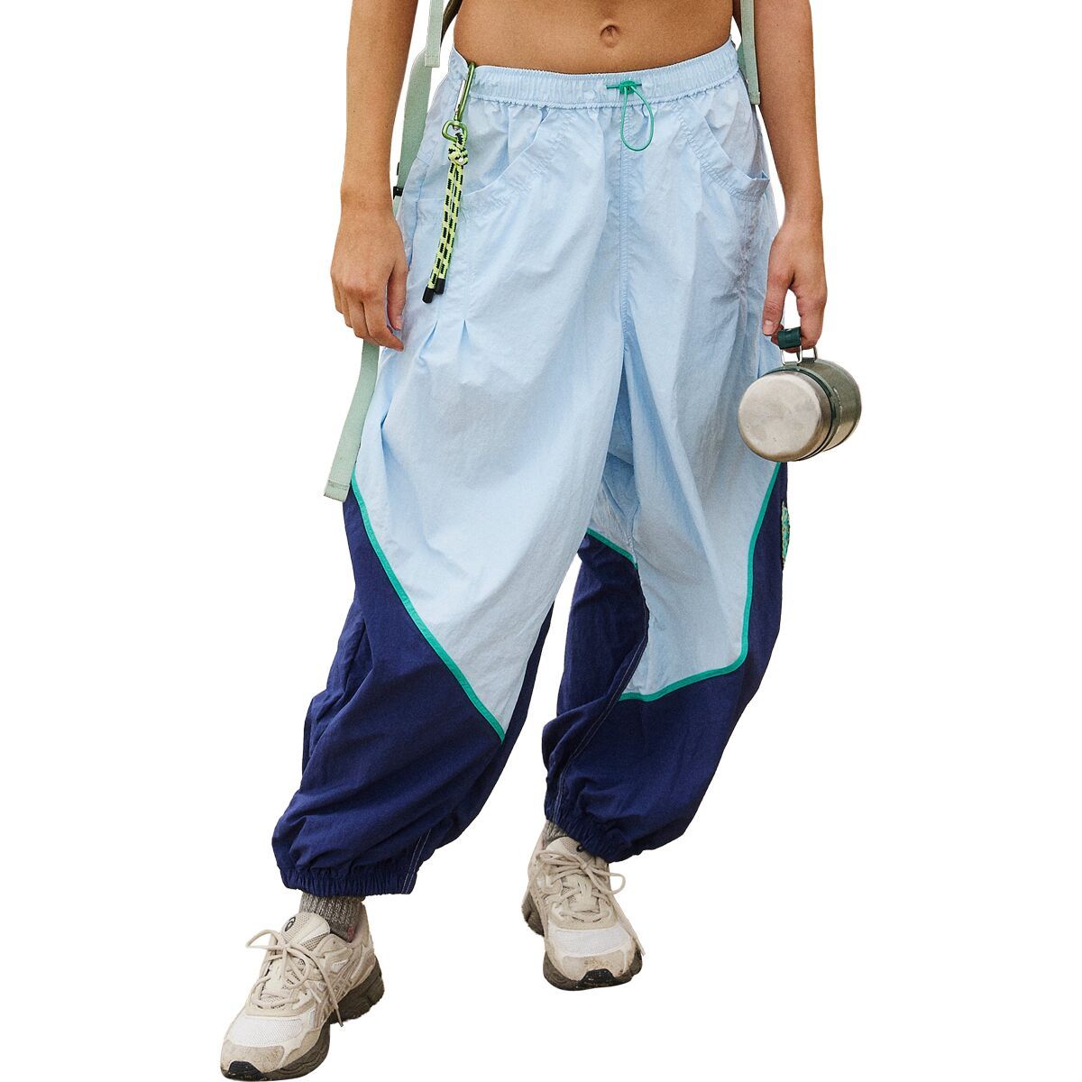 FP Movement Women's Freeflow Pant in Baseline Blue - Size: XL