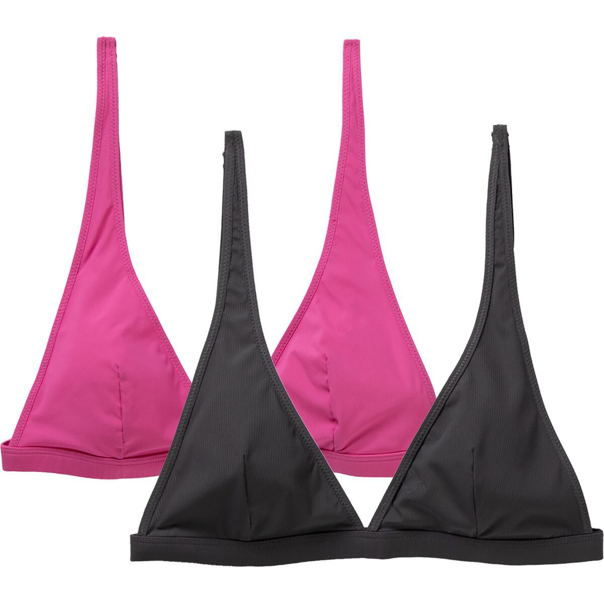 Free People Women's Collagen Triangle Bra - 2-Pack in Assort - Size: XL