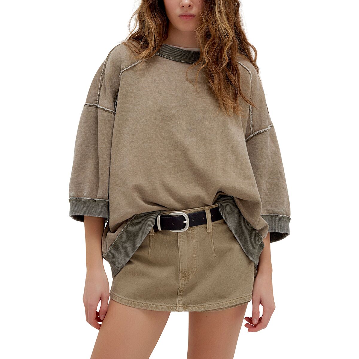 Free People Women's Everything Pullover in Caiman - Size: XS