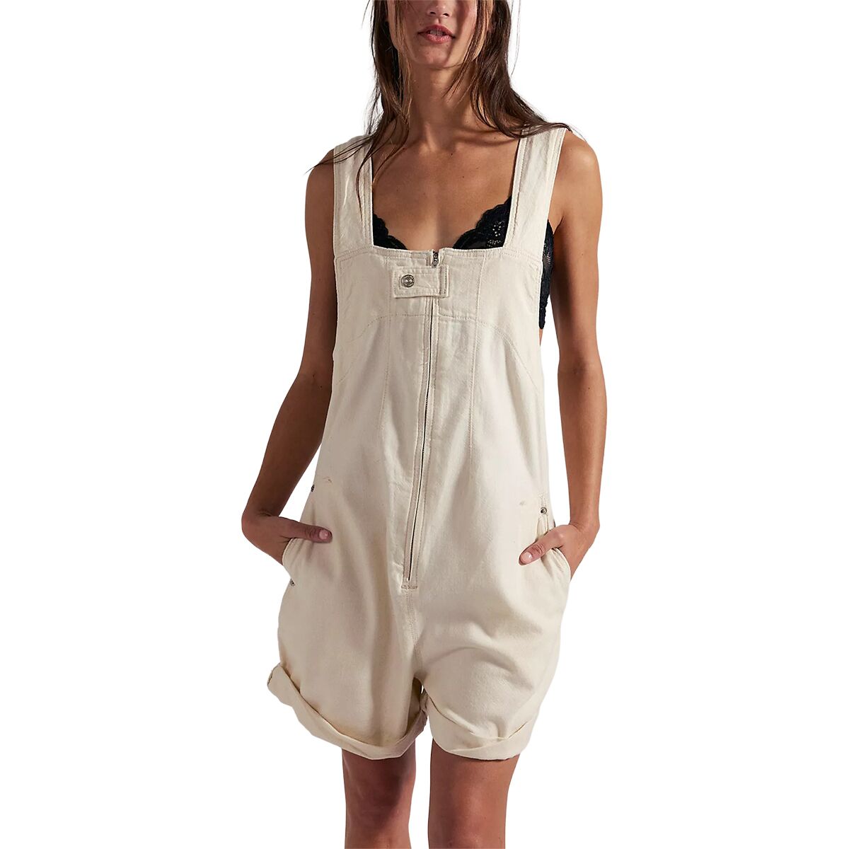 Free People Women's Jude Shortall in Ecru - Size: XL