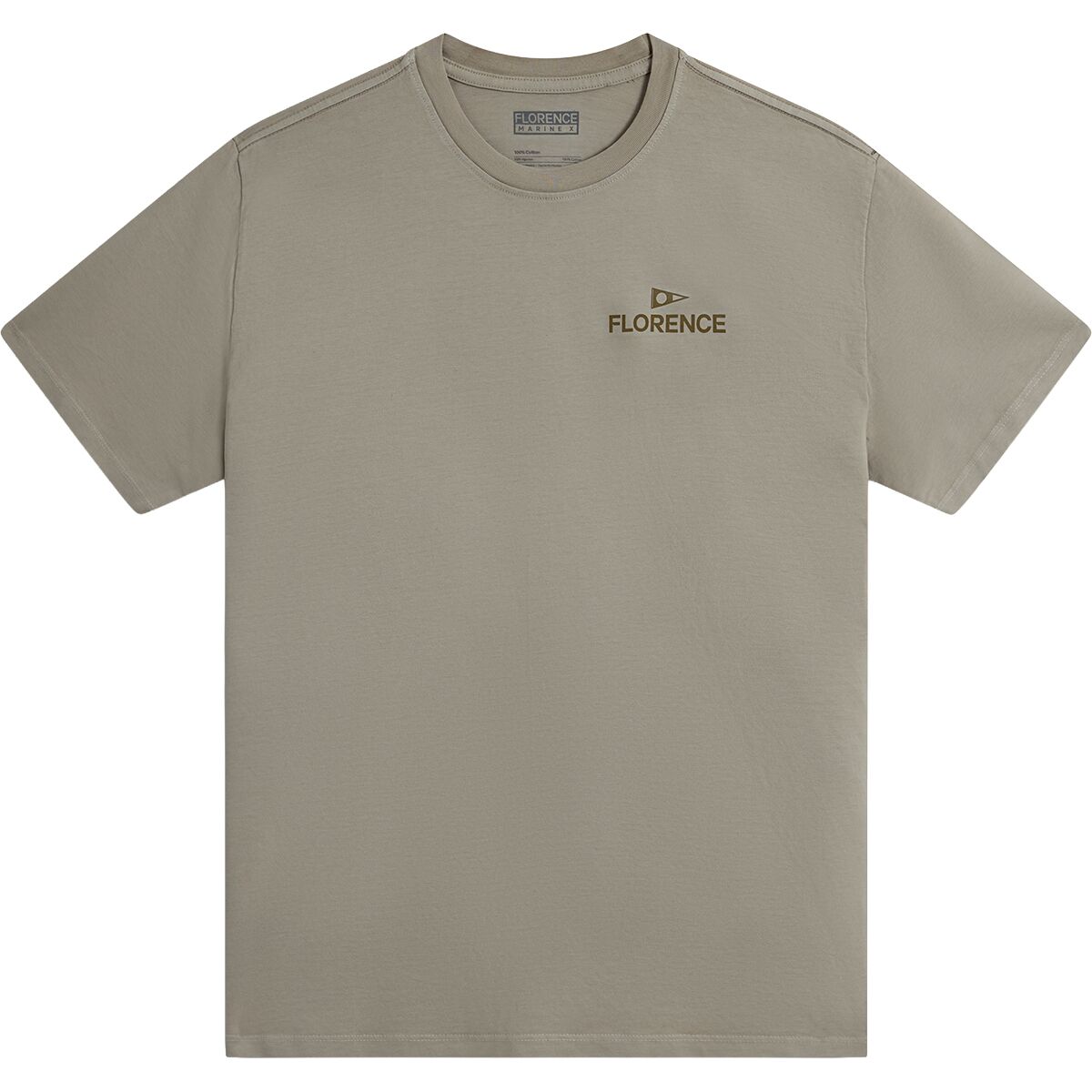 Florence Marine X Men's Crew T-Shirt in Willow - Size: XXL