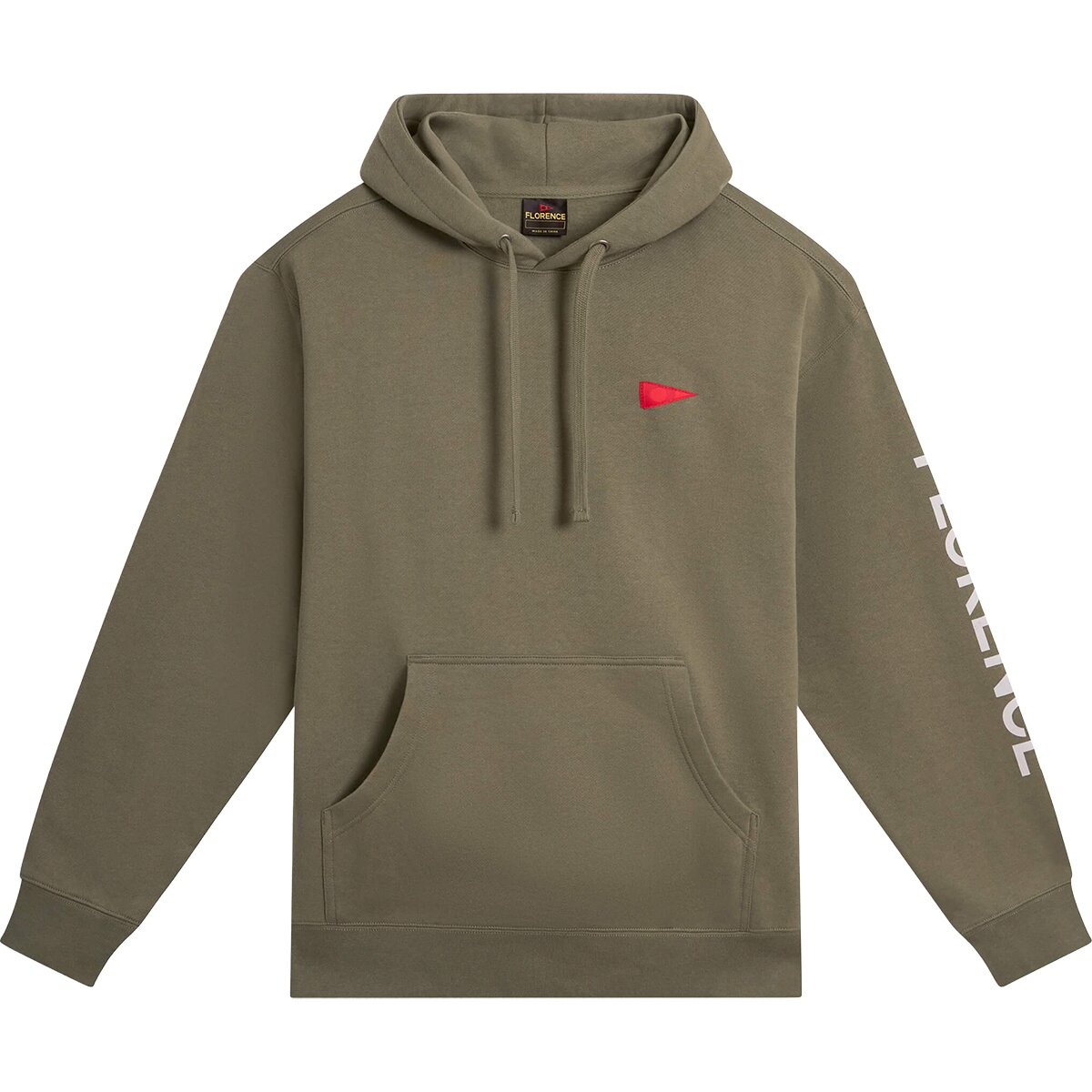Florence Marine X Men's Florence Hoodie in Overdyed Green - Size: Medium
