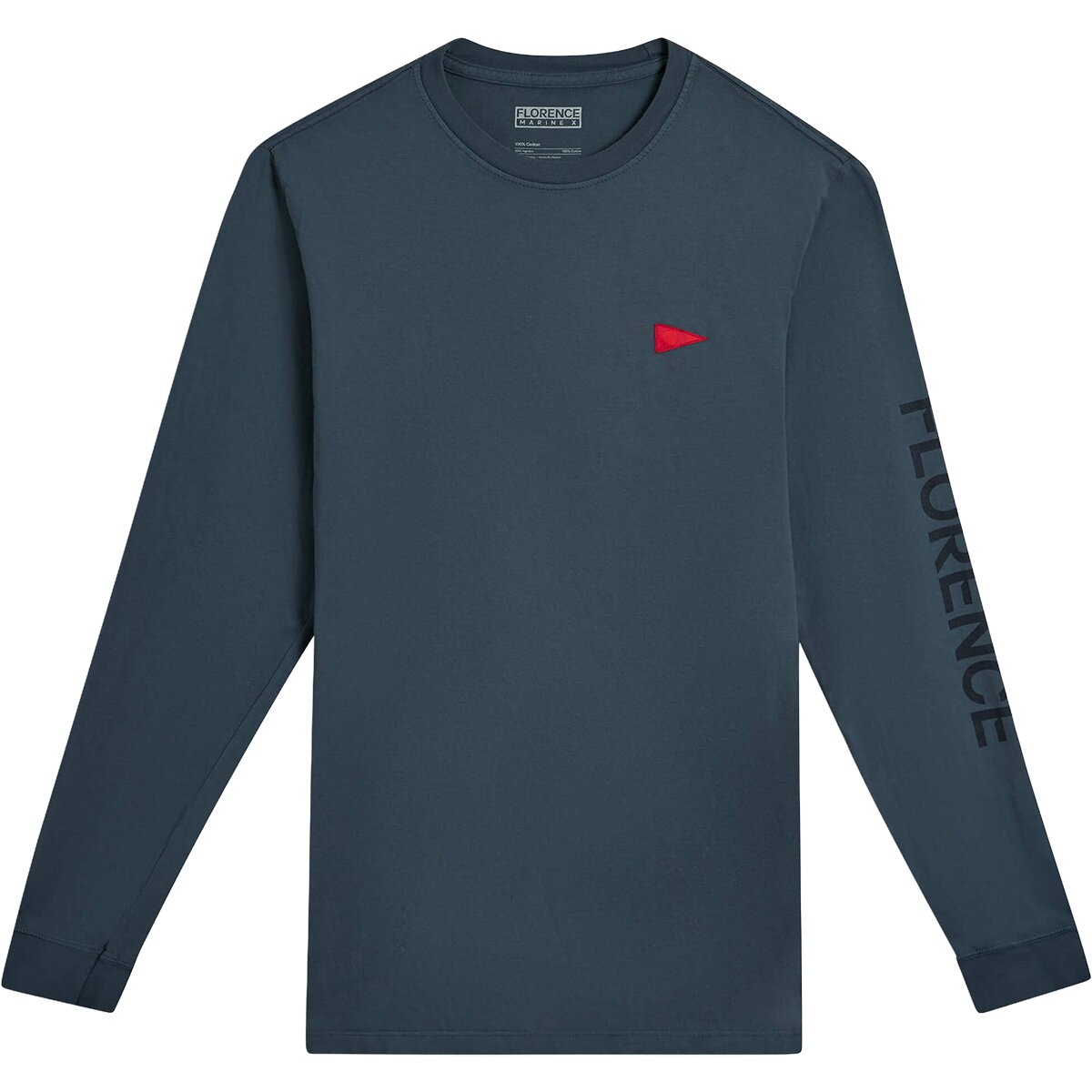 Florence Marine X Men's Florence Long-Sleeve T-Shirt in Storm - Size: Small