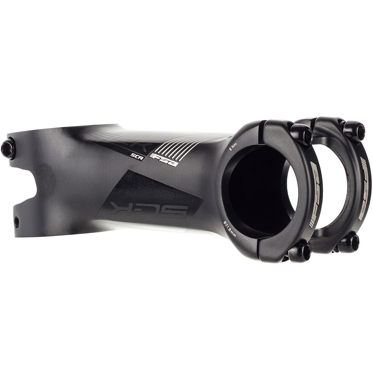 FSA SL-K SCR Stem in Black - Size: 130mm