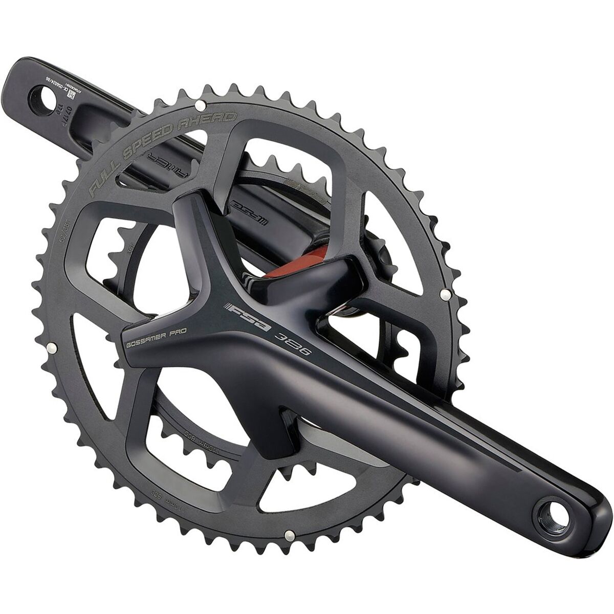 FSA FSA Gossamer Pro 386EVO ABS Adventure Crankset in Black - Size: 175mm/32/48t - $64.77 at Steep and Cheap