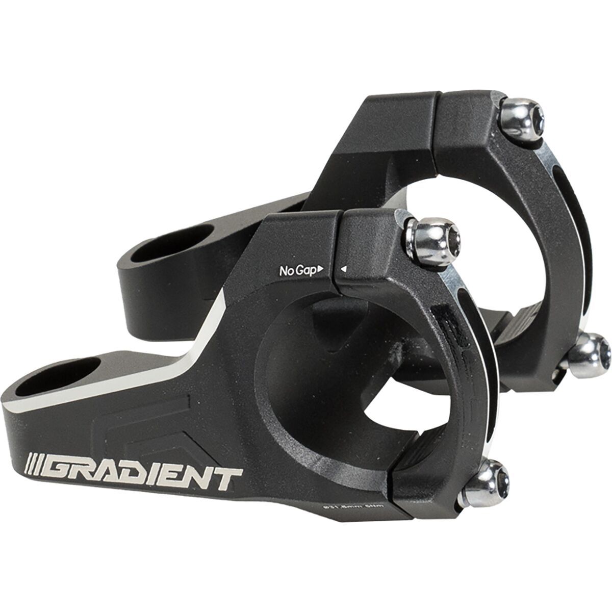 FSA Gradient DC 31.8mm Stem in Black - Size: 31.8x45mm/15-Deg