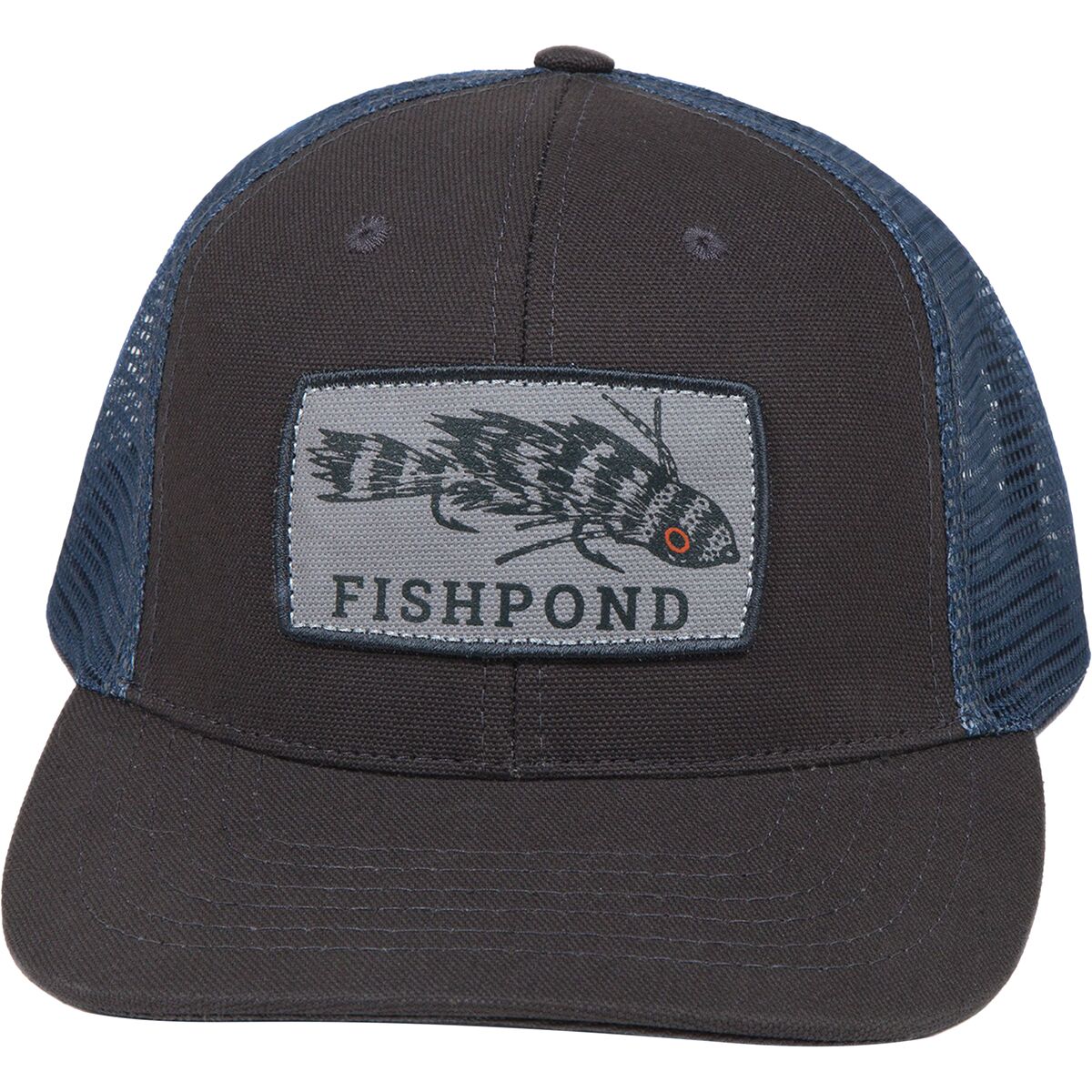 Fishpond Meathead Hat in Charcoal / Slate