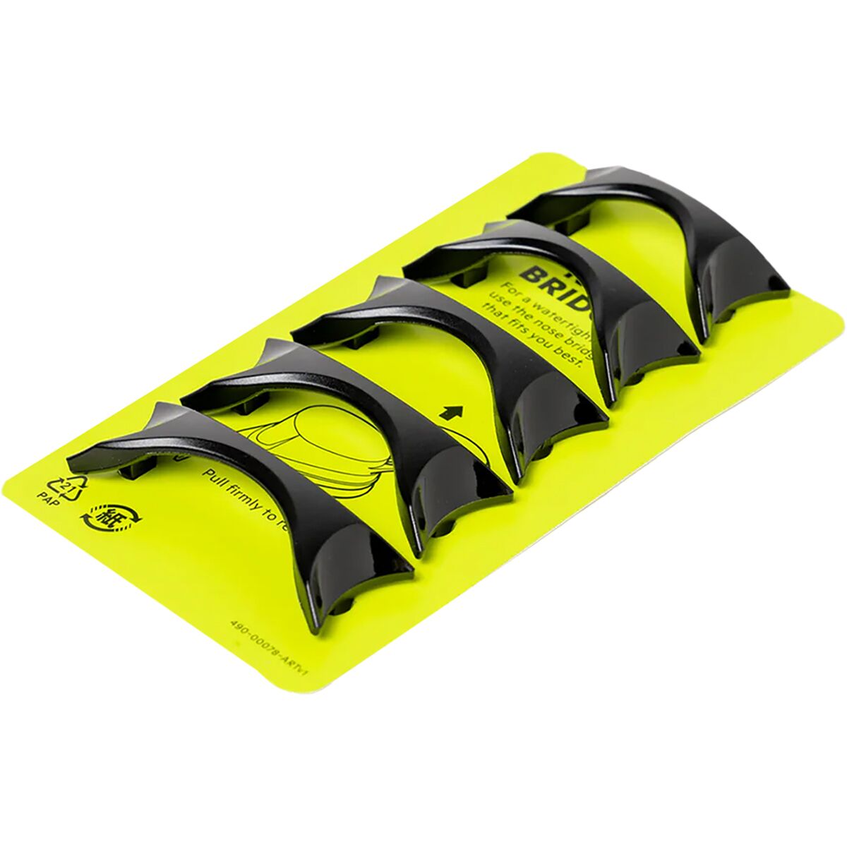 FORM Swim Nose Bridge - 5-Piece in Black