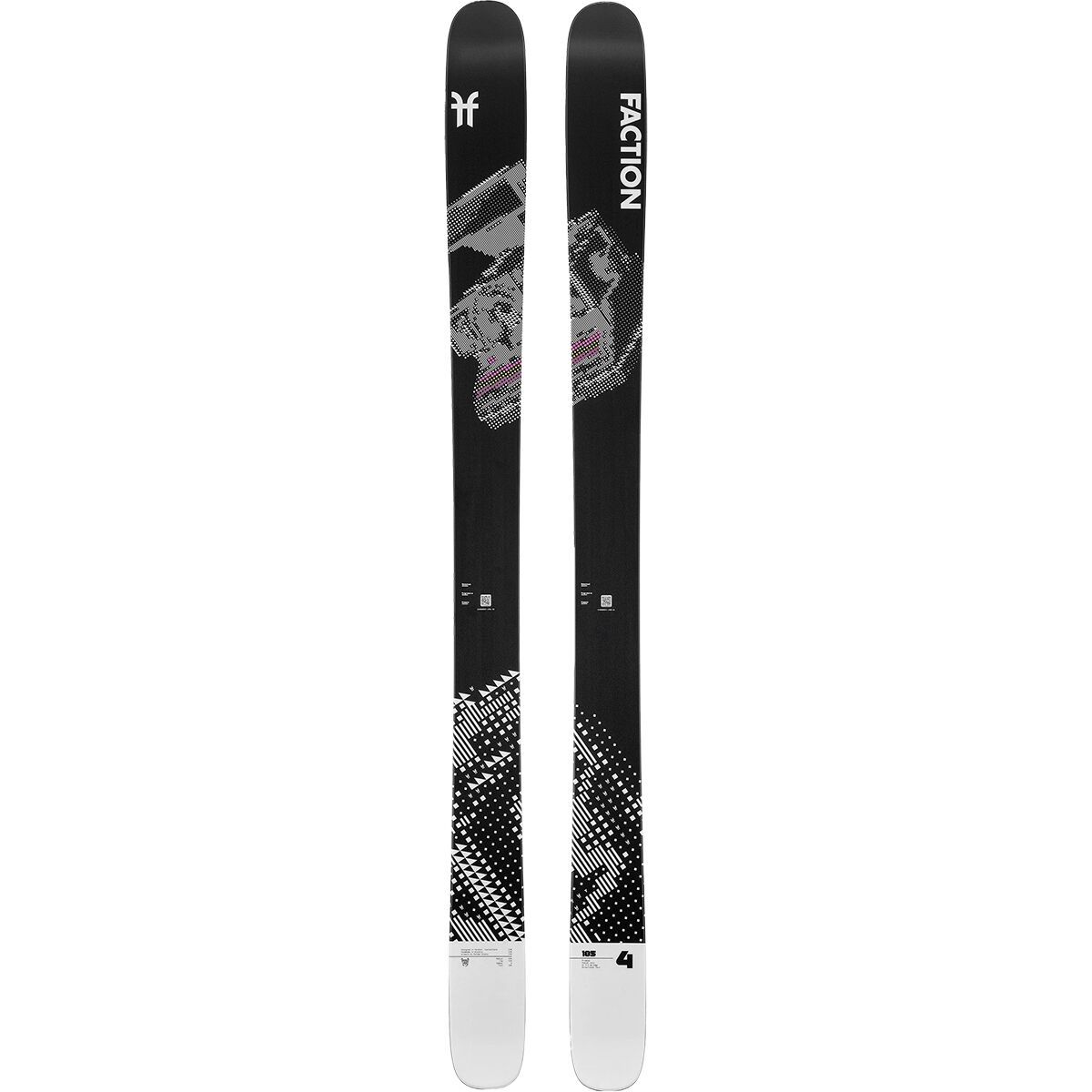 Faction Skis Prodigy 4 Ski - 2025 in Black - Size: 179cm
