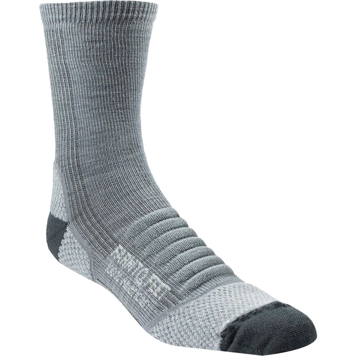 Farm To Feet Women's Damascus 3/4 Crew Sock in Charcoal - Size: Medium