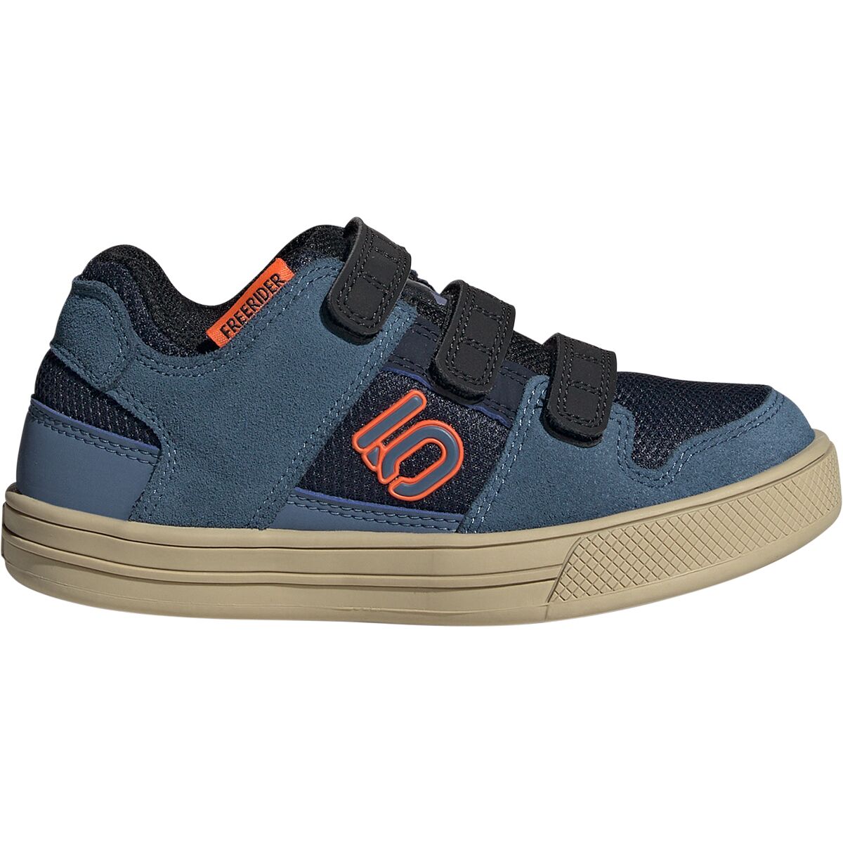 Five Ten Freerider VCS Cycling Shoe - Kids' in Wonder Steel in Impact Orange - Size: 2